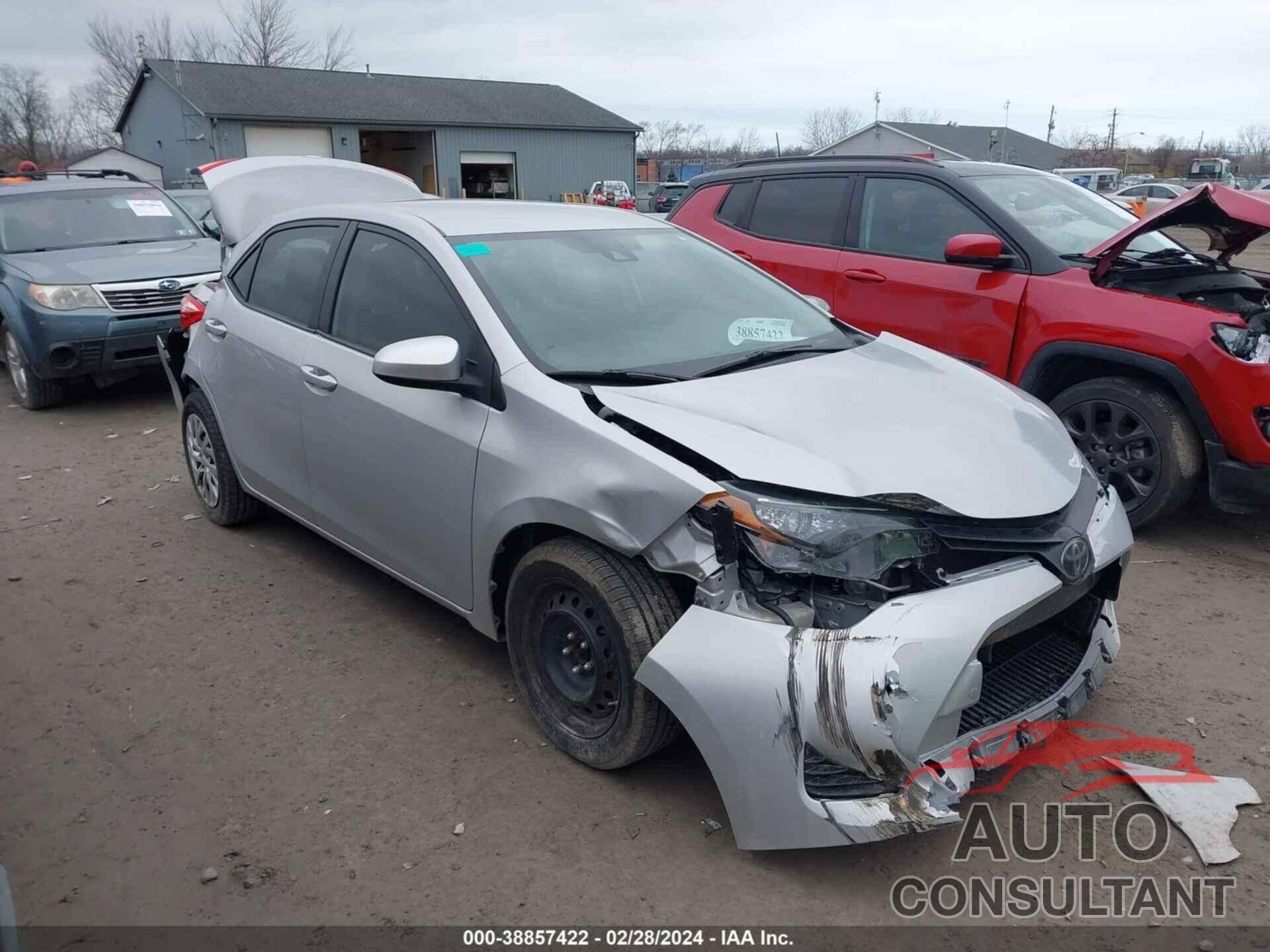TOYOTA COROLLA 2019 - 2T1BURHE5KC213570