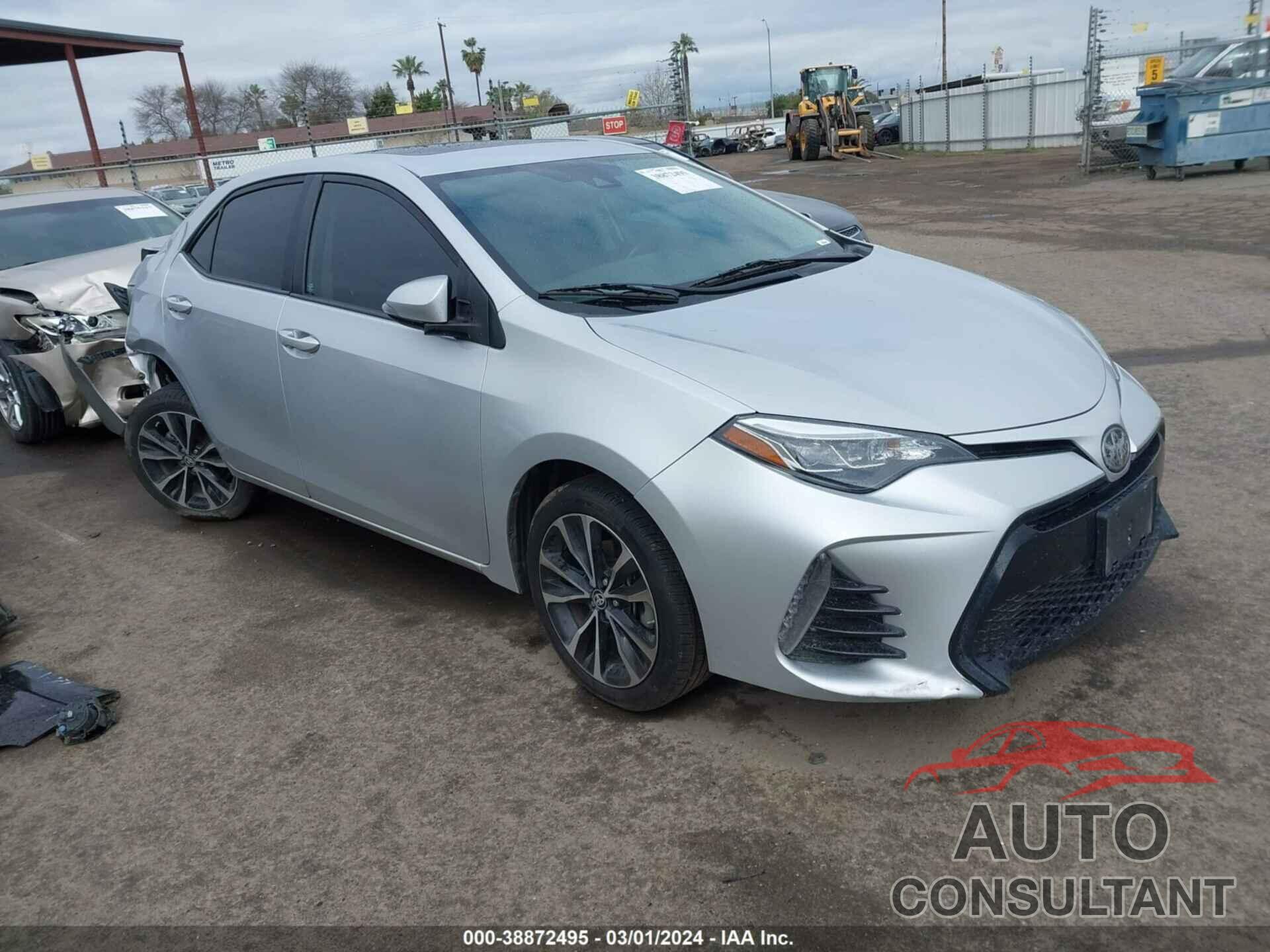 TOYOTA COROLLA 2017 - 5YFBURHE0HP598397
