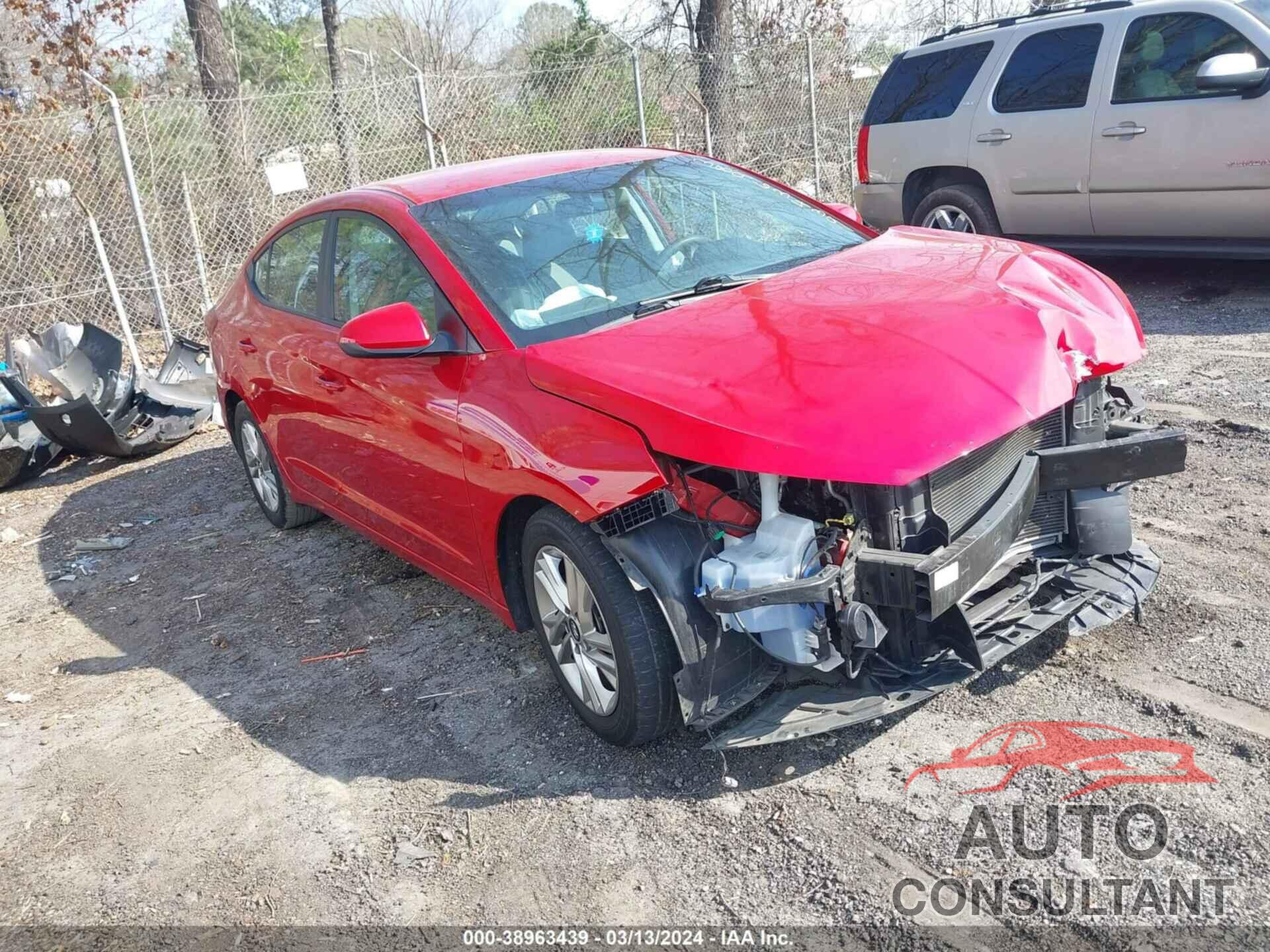HYUNDAI ELANTRA 2020 - 5NPD84LF3LH556523