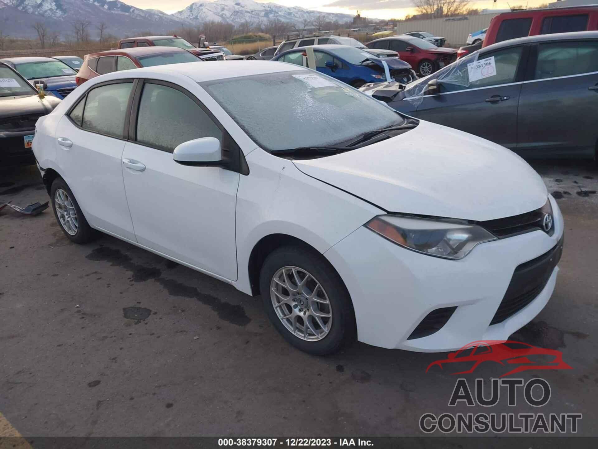 TOYOTA COROLLA 2016 - 5YFBURHE4GP394717