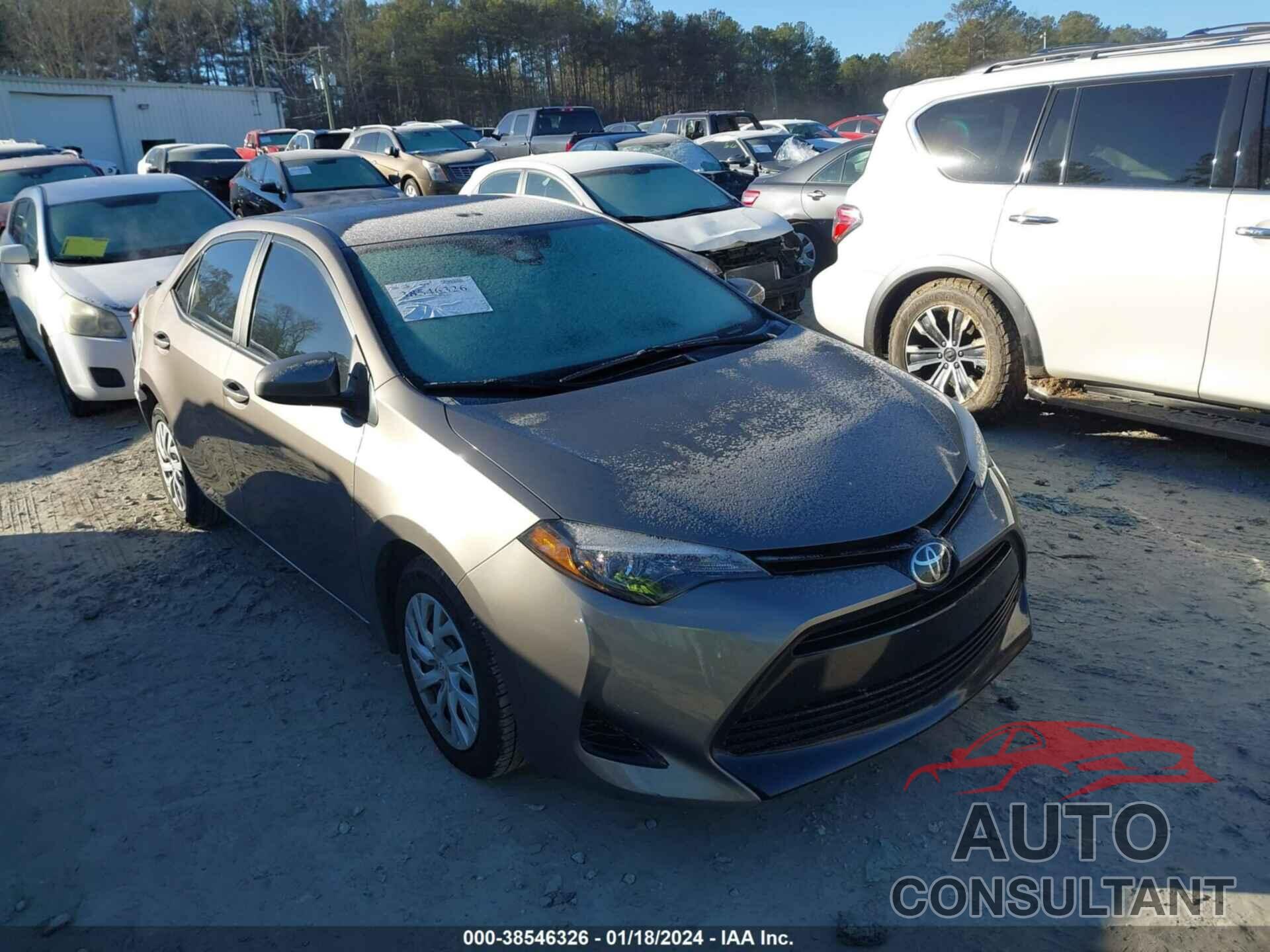 TOYOTA COROLLA 2019 - 5YFBURHE2KP856538