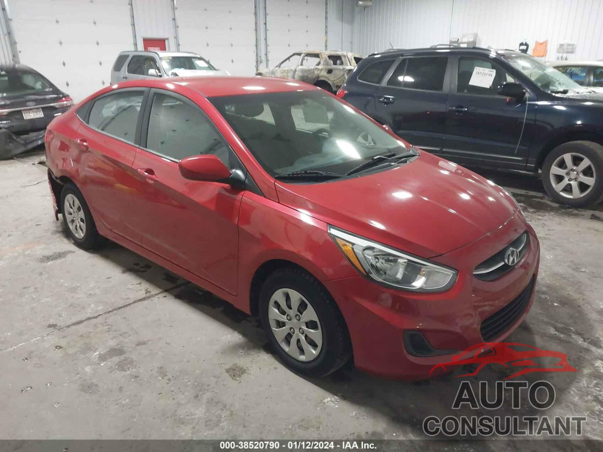 HYUNDAI ACCENT 2017 - KMHCT4AE8HU286931