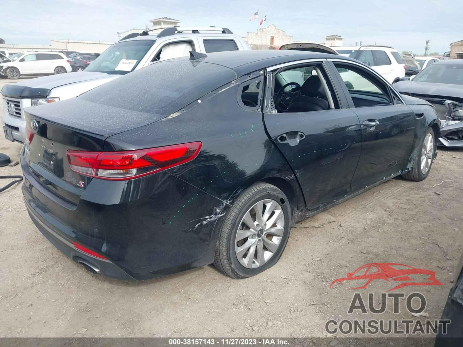 KIA OPTIMA 2018 - 5XXGT4L30JG227935