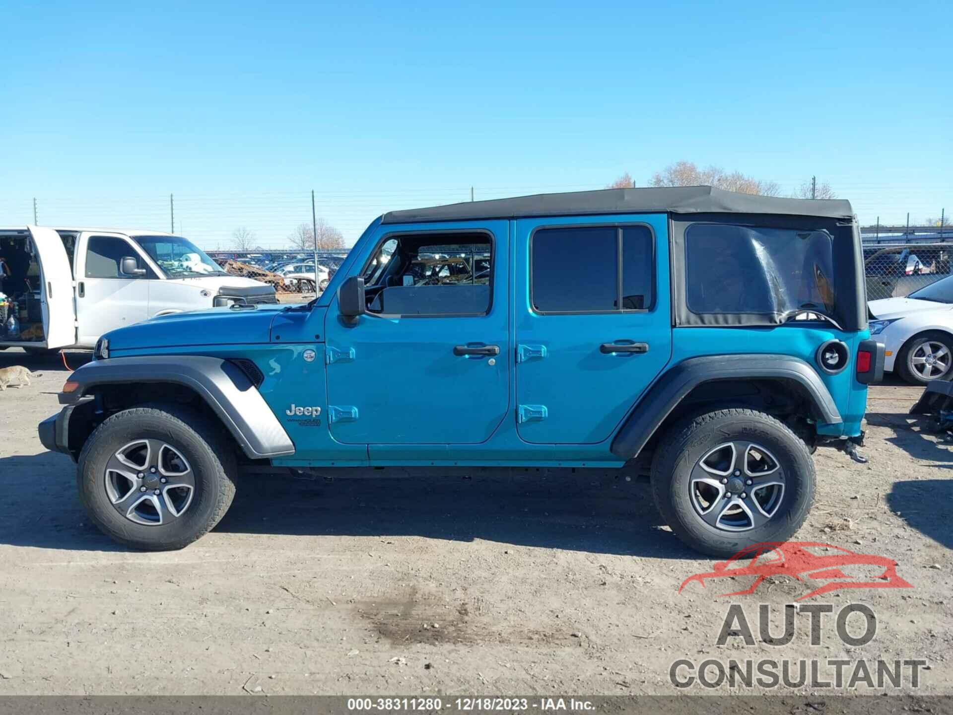 JEEP WRANGLER UNLIMITED 2020 - 1C4HJXDG3LW218712