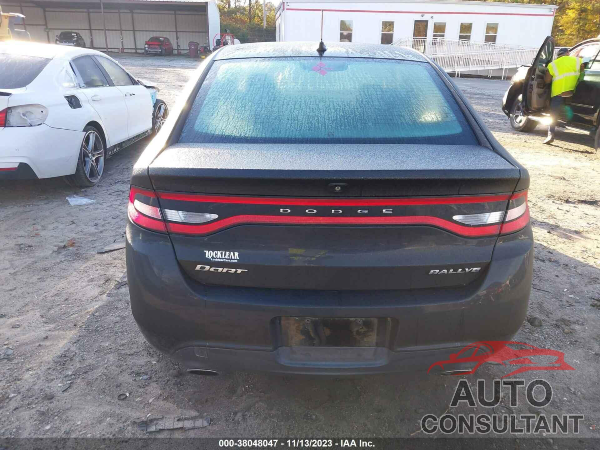 DODGE DART 2015 - 1C3CDFBB1FD205402