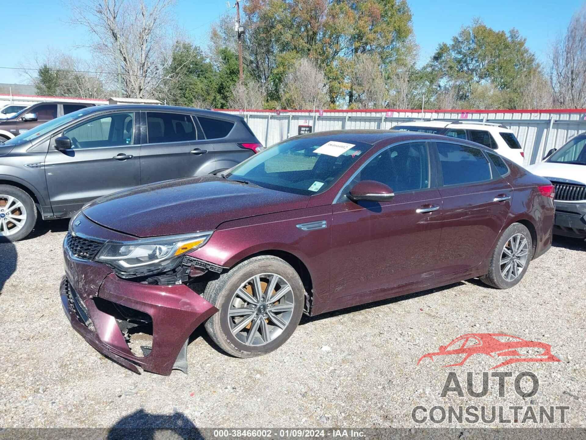 KIA OPTIMA 2019 - 5XXGT4L38KG354644