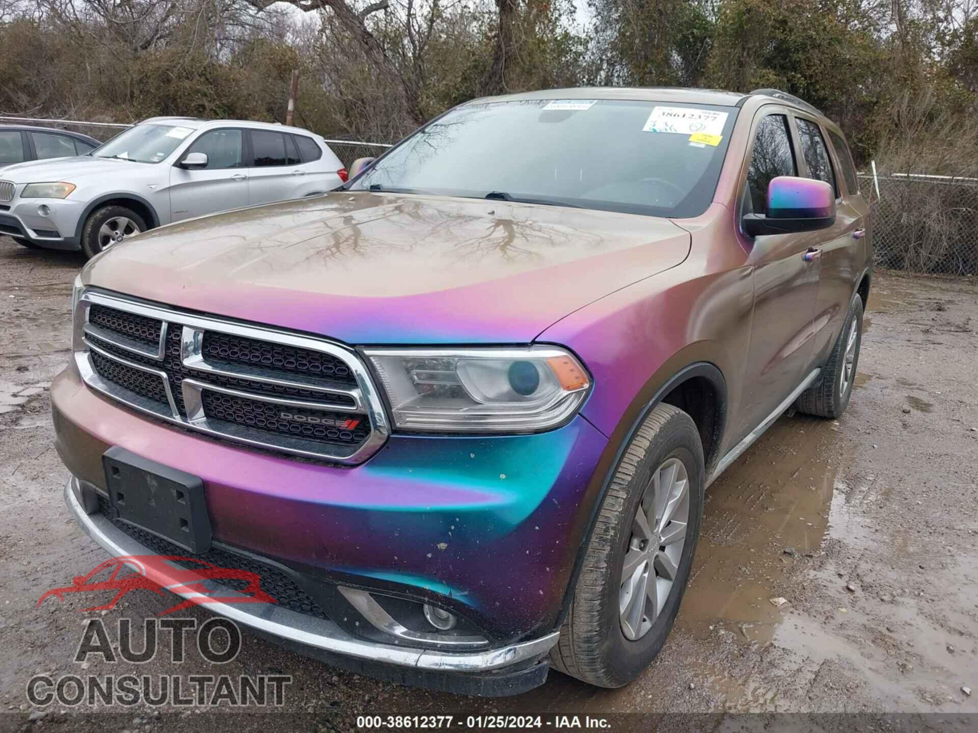 DODGE DURANGO 2017 - 1C4RDJAG9HC953958