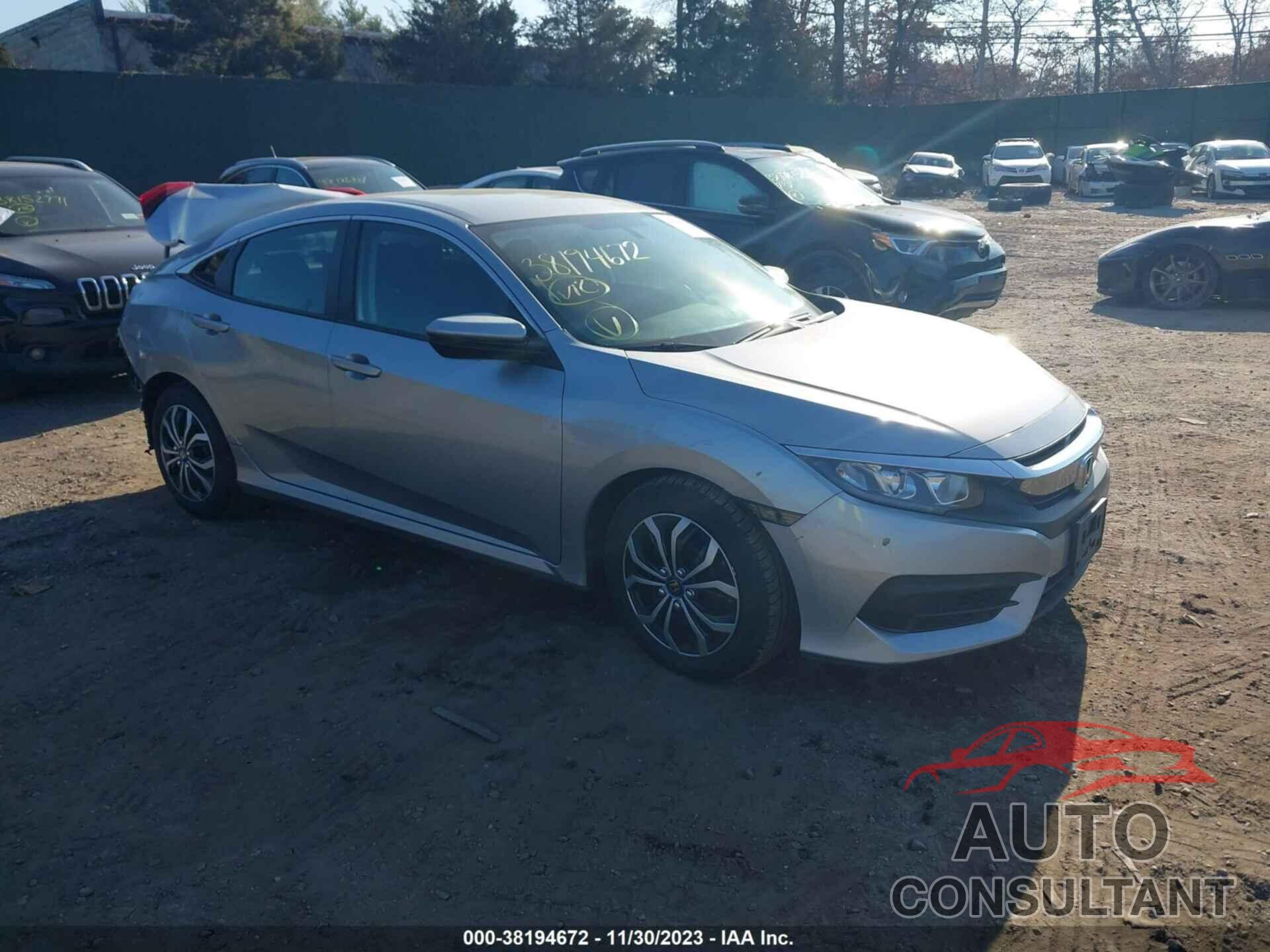 HONDA CIVIC 2017 - 19XFC2F53HE224754