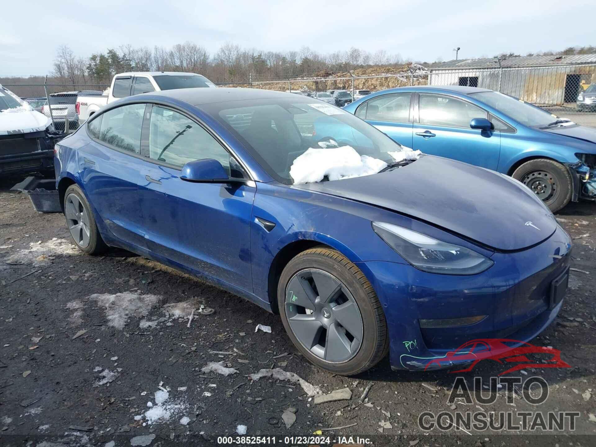 TESLA MODEL 3 2022 - 5YJ3E1EB9NF170493