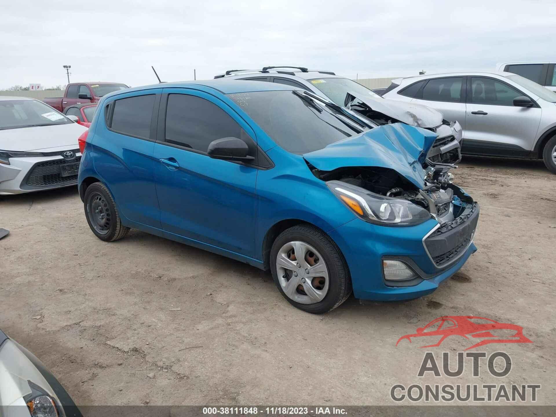 CHEVROLET SPARK 2019 - KL8CB6SA1KC711152