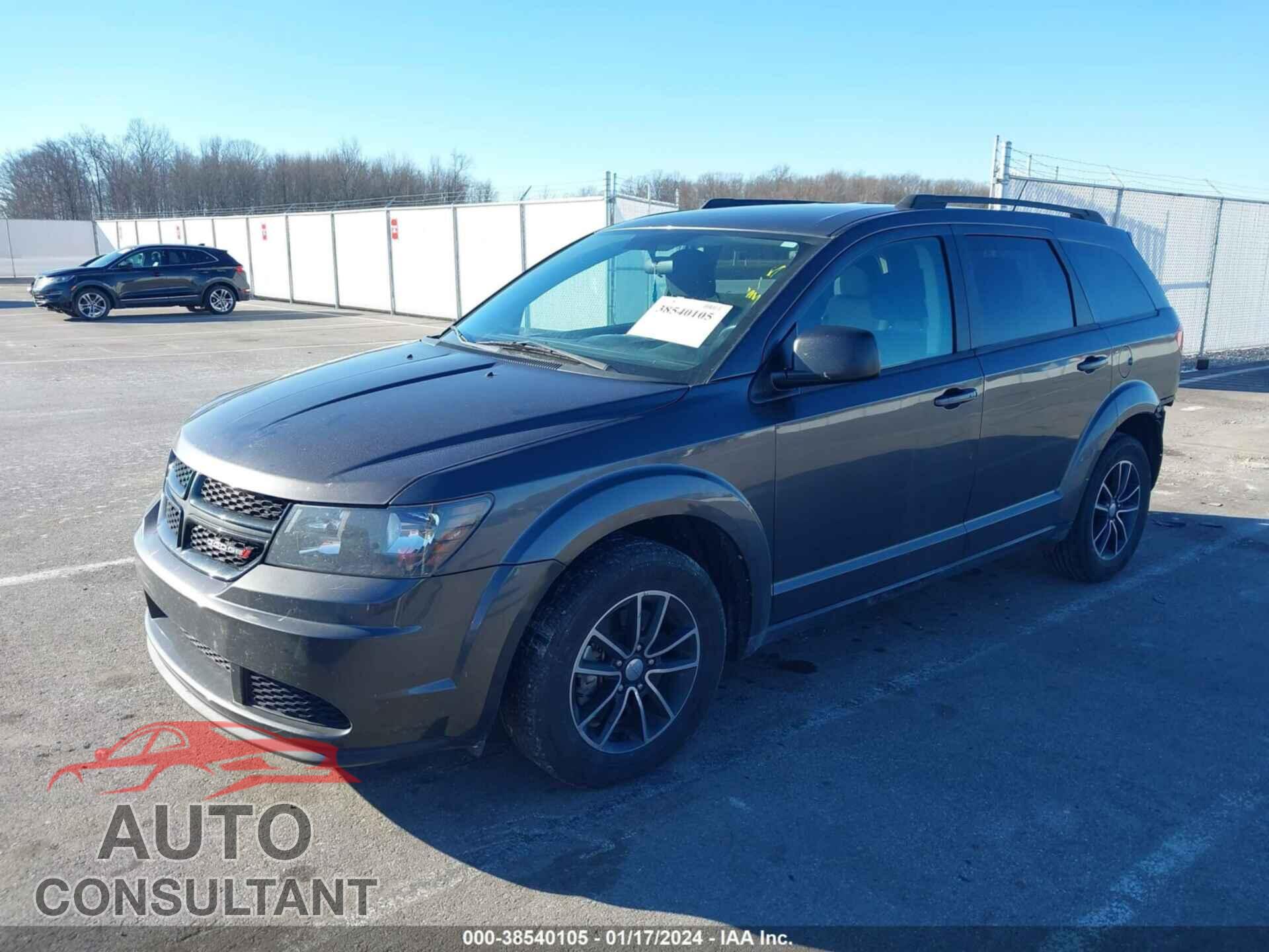 DODGE JOURNEY 2017 - 3C4PDCAB3HT603270