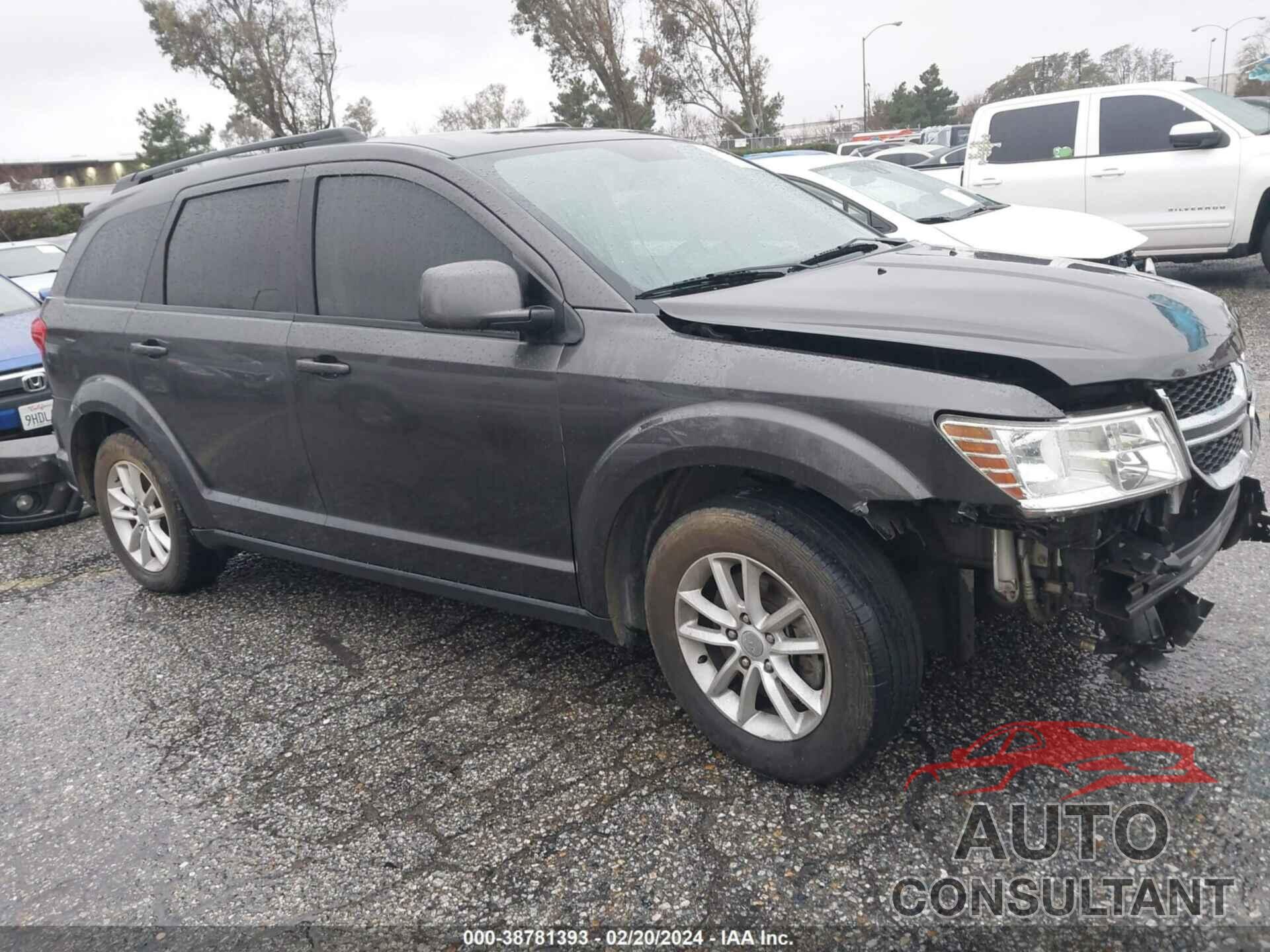 DODGE JOURNEY 2016 - 3C4PDCBB6GT194050