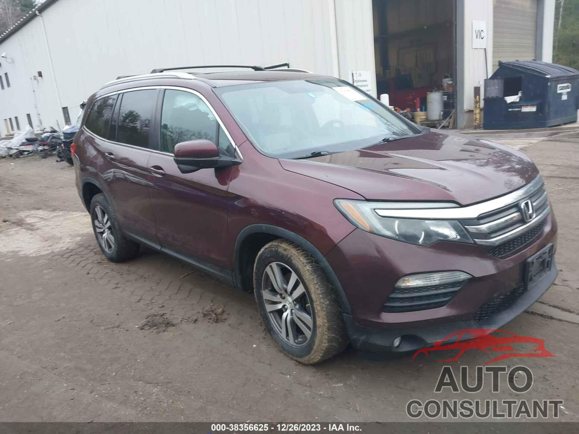 HONDA PILOT 2016 - 5FNYF6H80GB094942