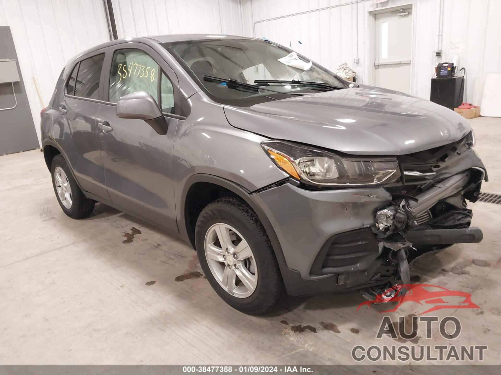 CHEVROLET TRAX 2020 - 3GNCJNSB3LL189120