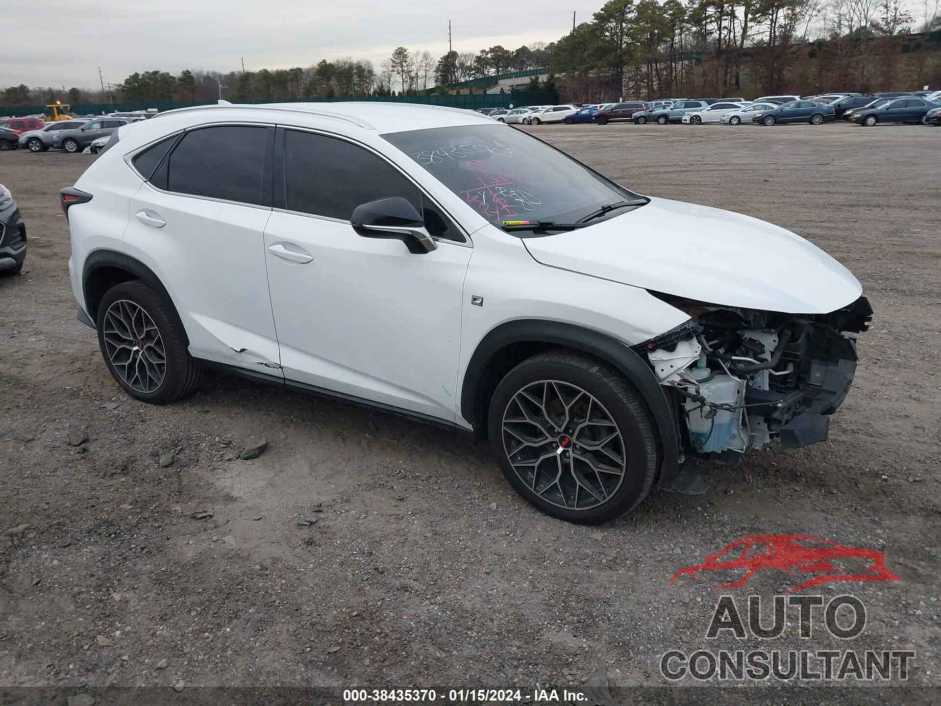 LEXUS NX 300 2018 - JTJYARBZ1J2102023