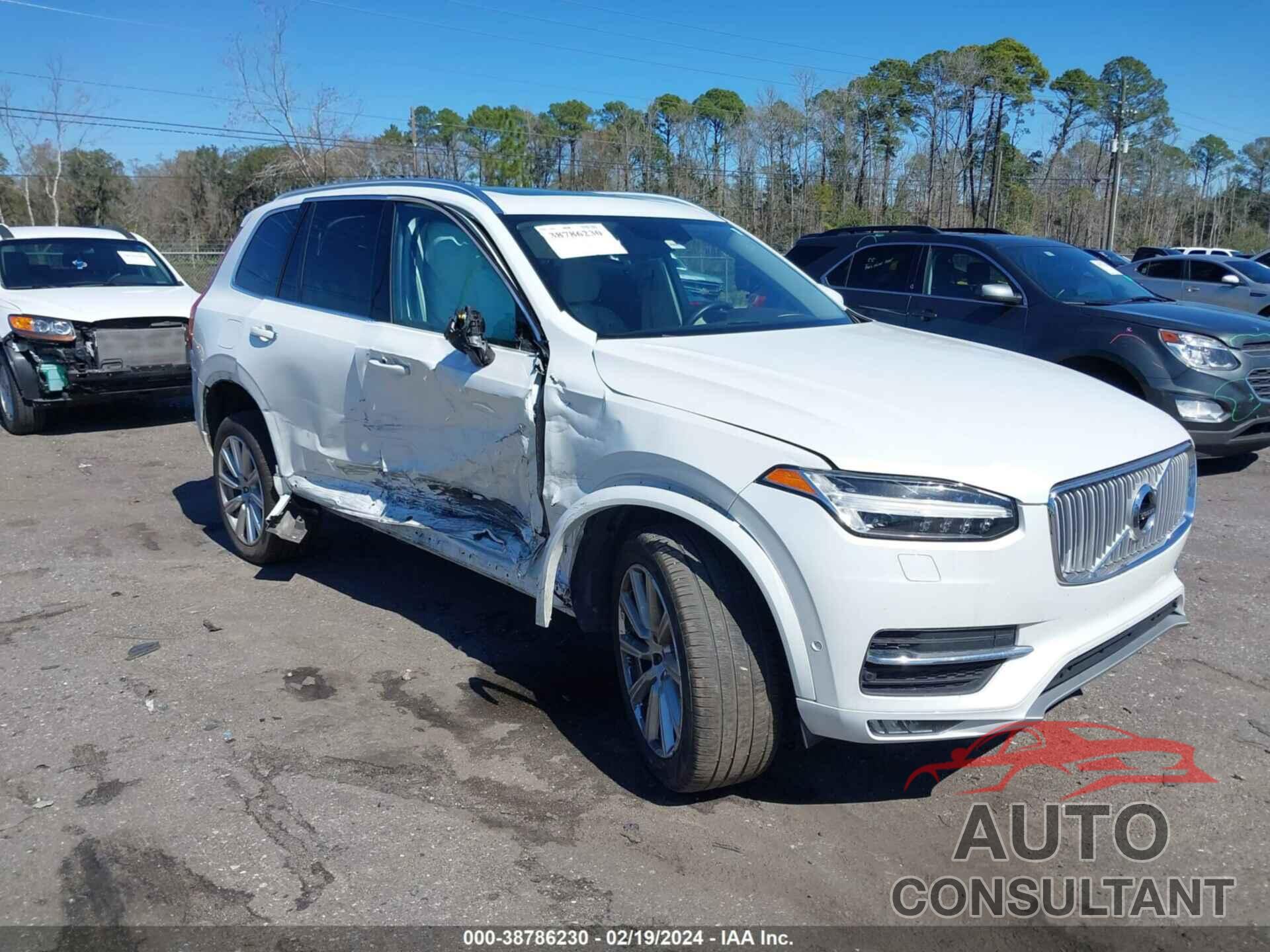 VOLVO XC90 2016 - YV4A22PL8G1019178