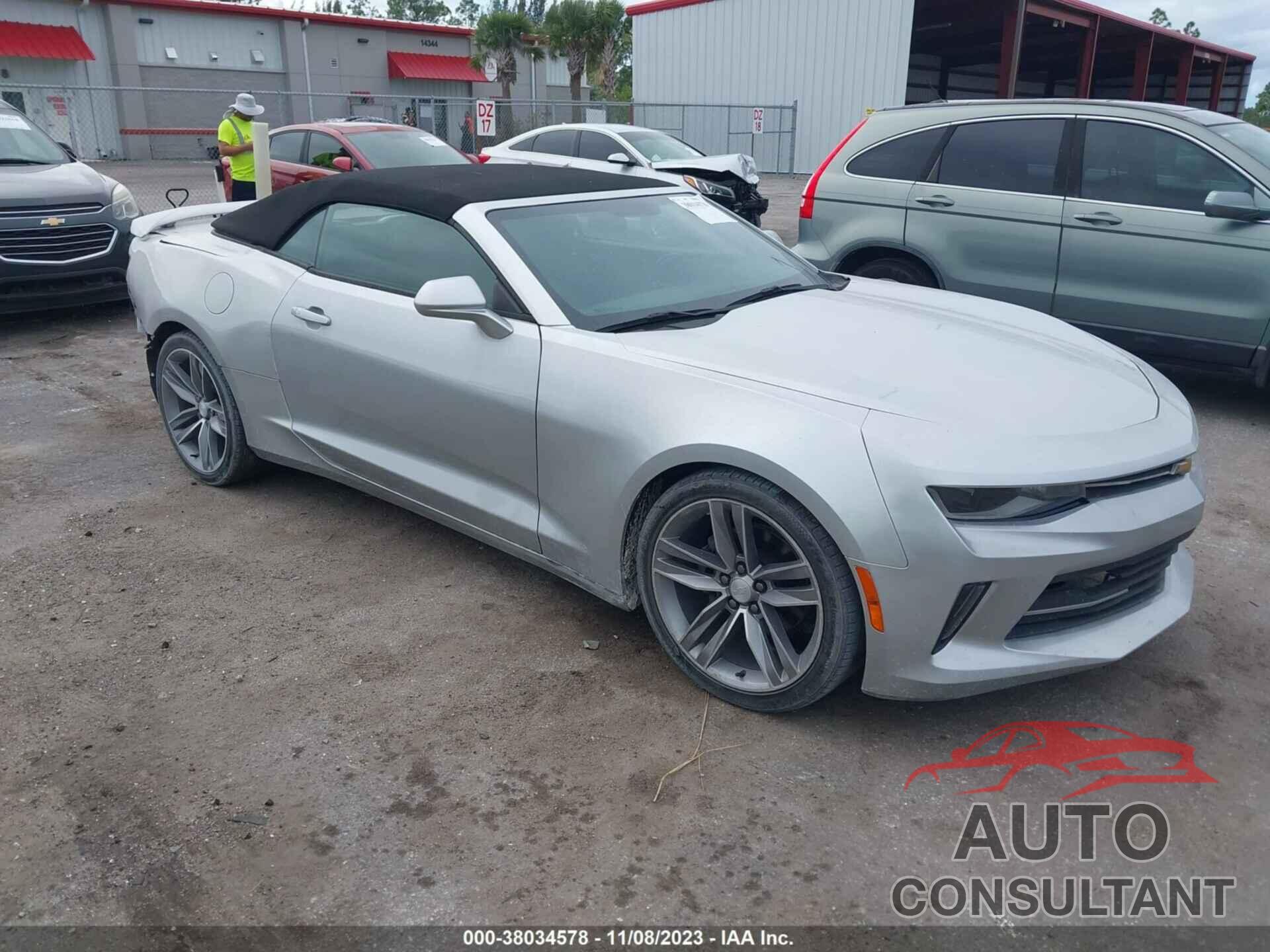 CHEVROLET CAMARO 2018 - 1G1FB3DS6J0113365