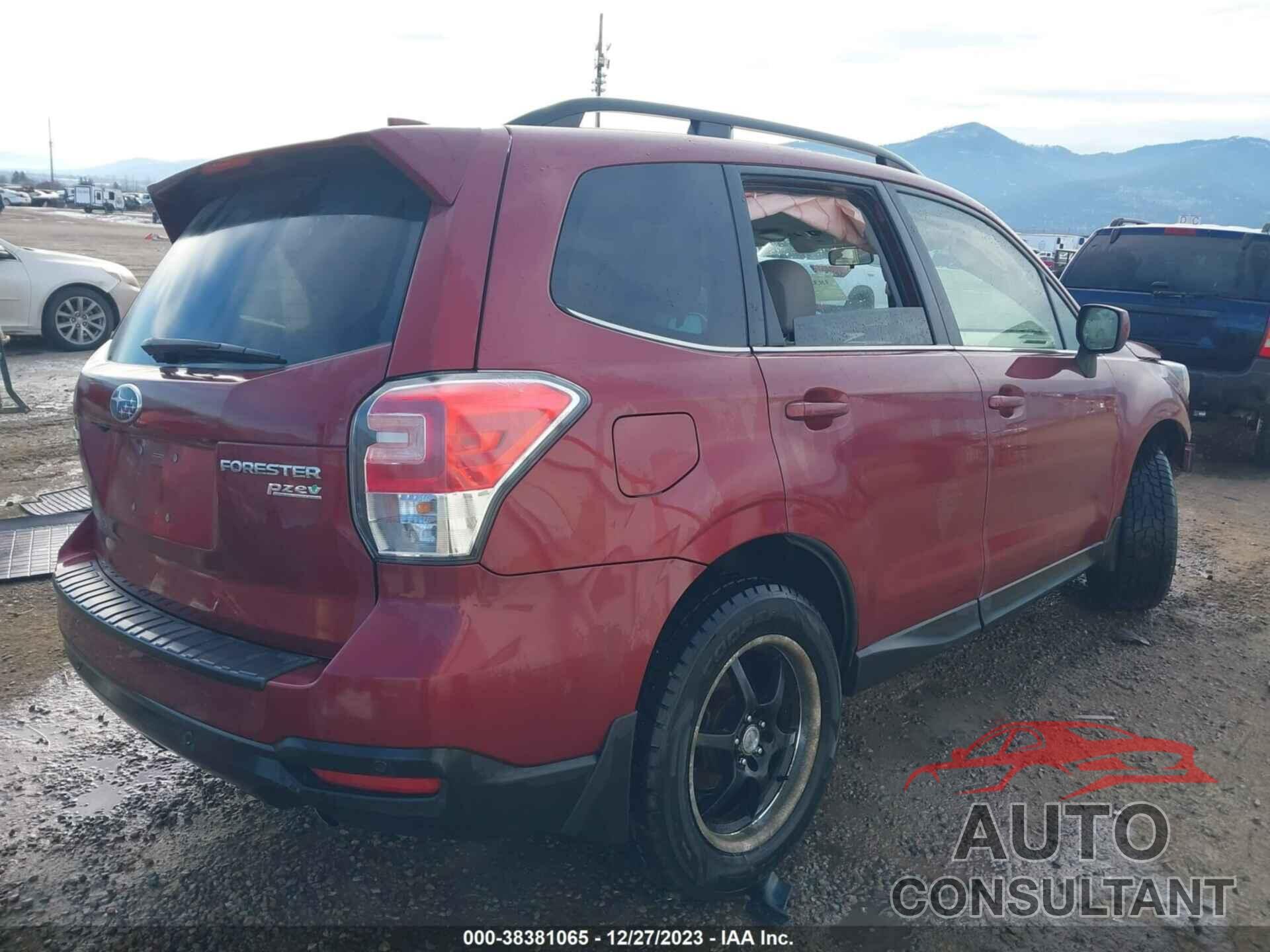 SUBARU FORESTER 2017 - JF2SJARC8HH424050