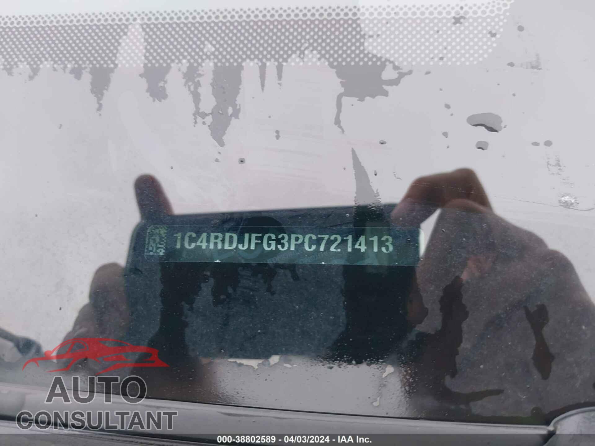 DODGE DURANGO 2023 - 1C4RDJFG3PC721413