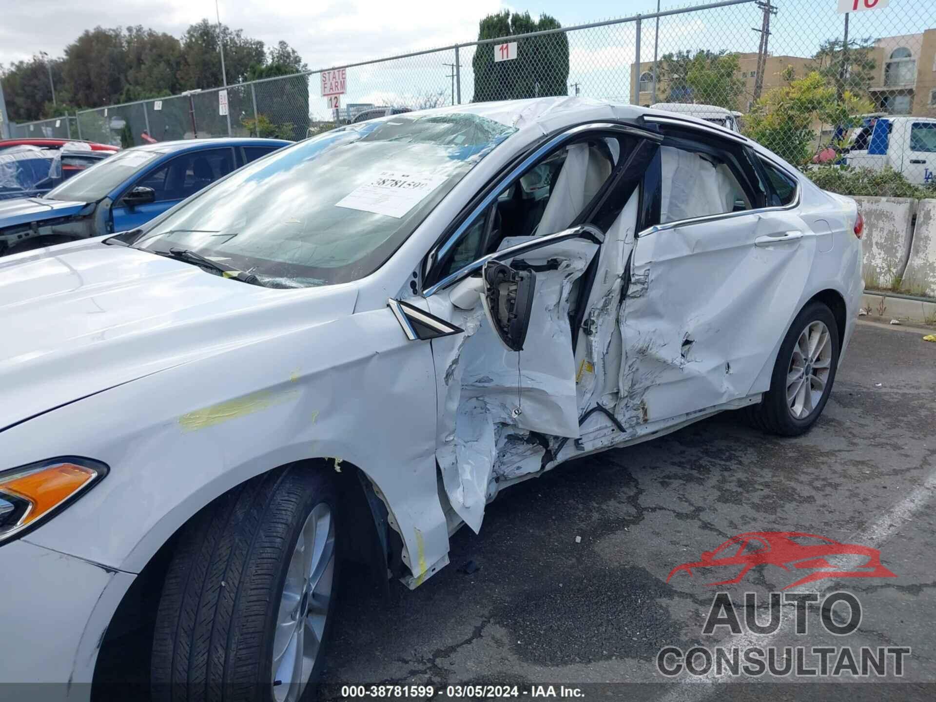 FORD FUSION 2019 - 3FA6P0MU0KR119629