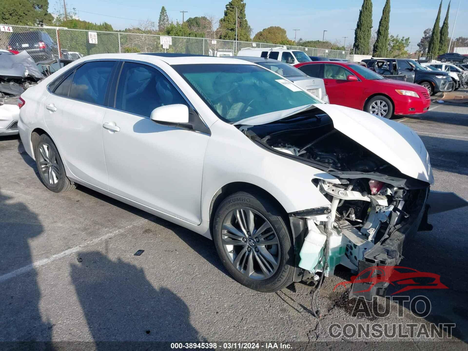 TOYOTA CAMRY 2017 - 4T1BF1FK2HU434359
