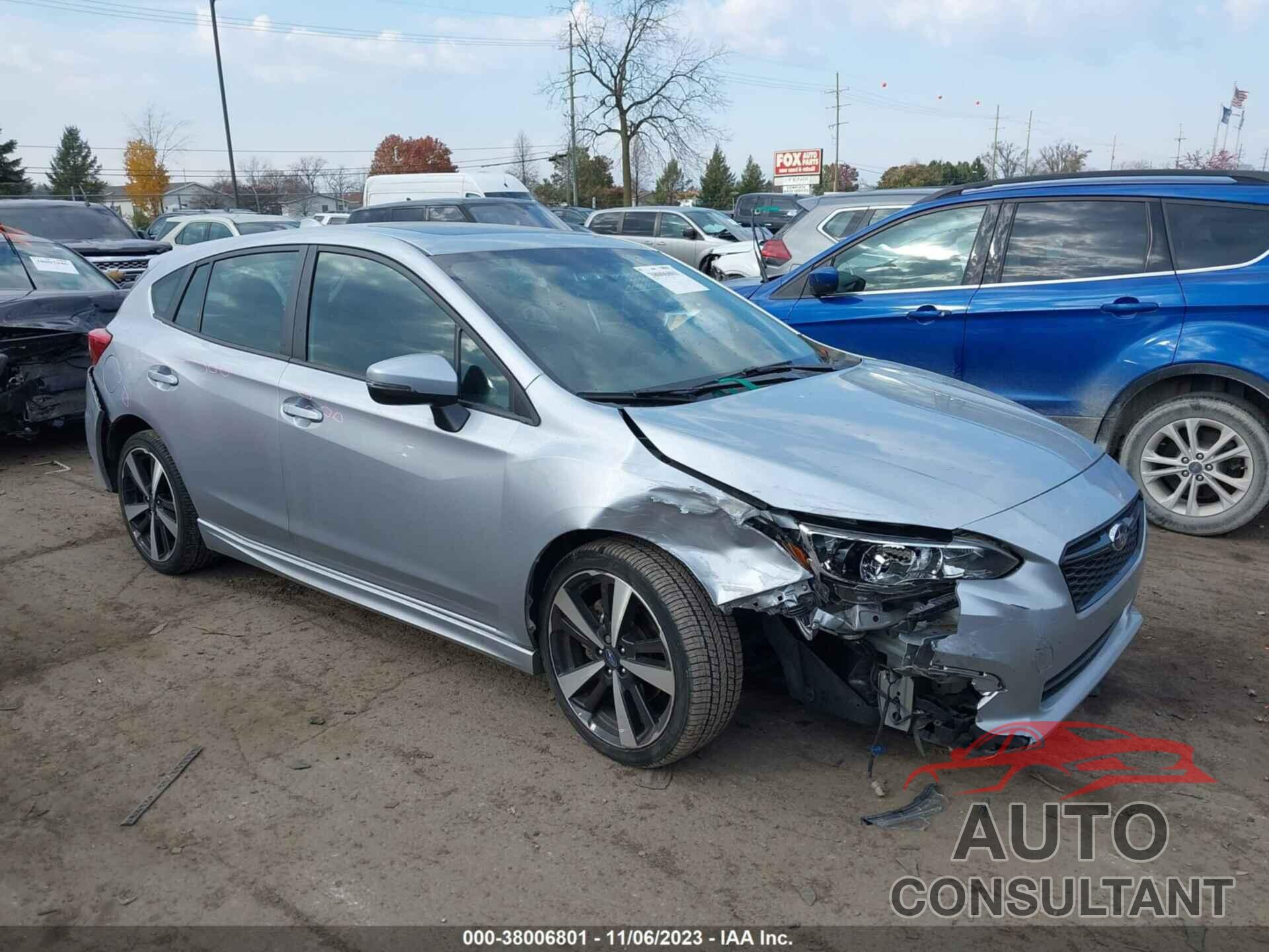 SUBARU IMPREZA 2019 - 4S3GTAM63K3756658