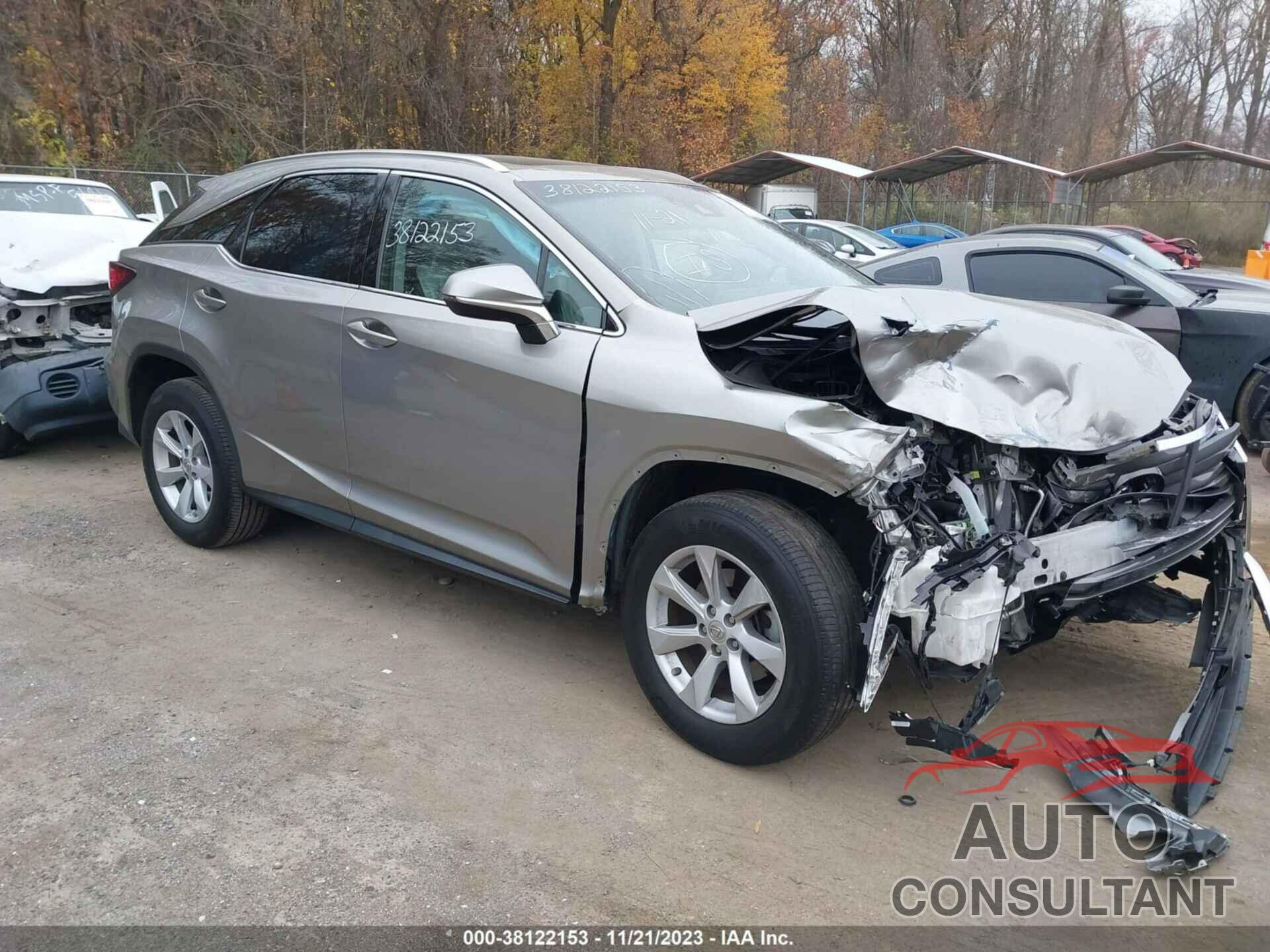 LEXUS RX 350 2017 - 2T2BZMCA4HC114896