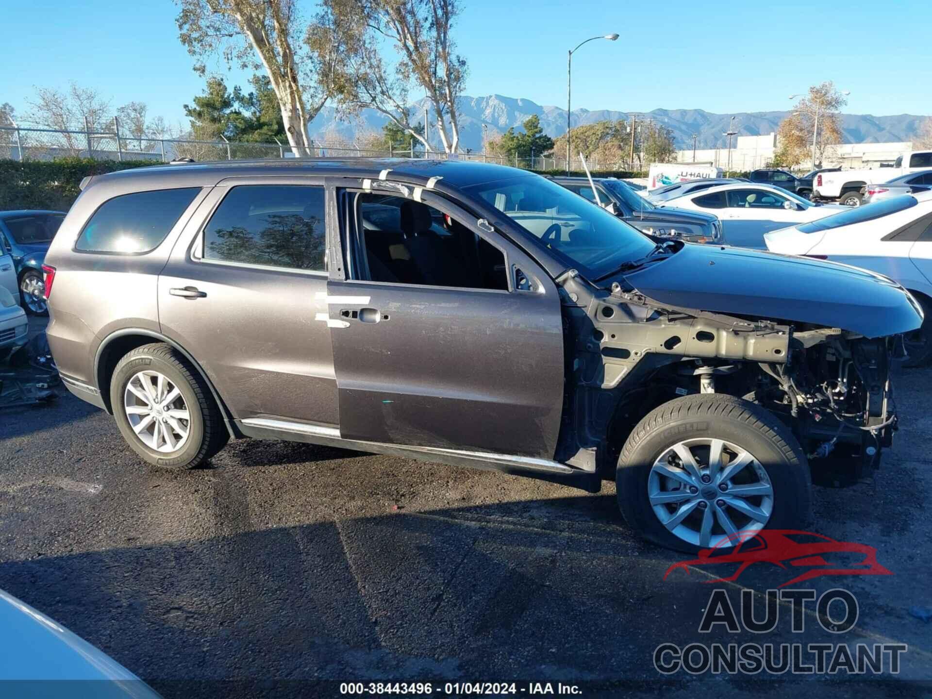 DODGE DURANGO 2019 - 1C4RDHAG5KC705447