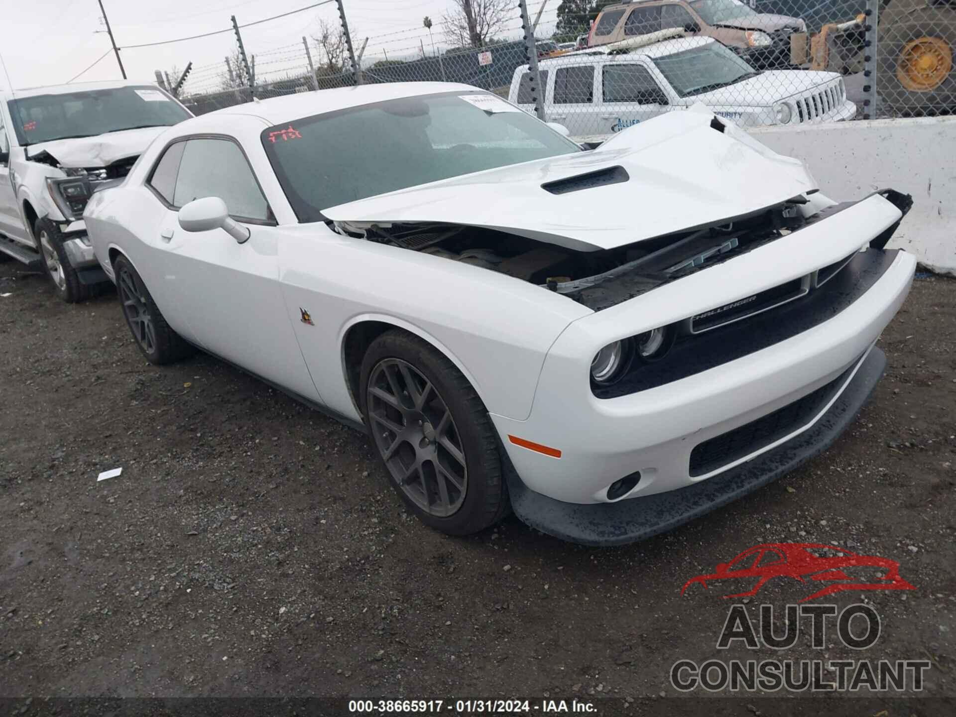 DODGE CHALLENGER 2016 - 2C3CDZFJ4GH275662