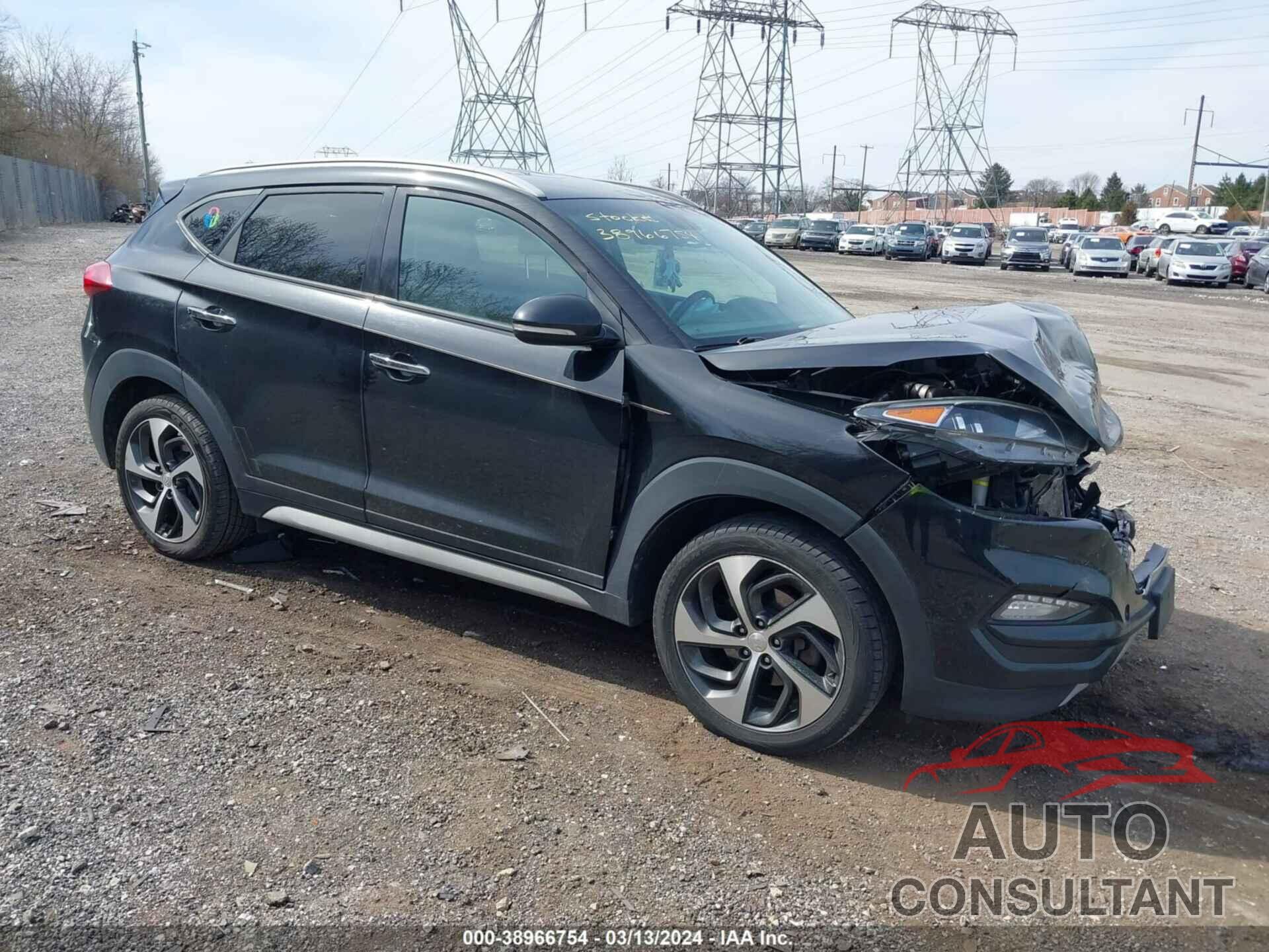 HYUNDAI TUCSON 2017 - KM8J3CA23HU409638