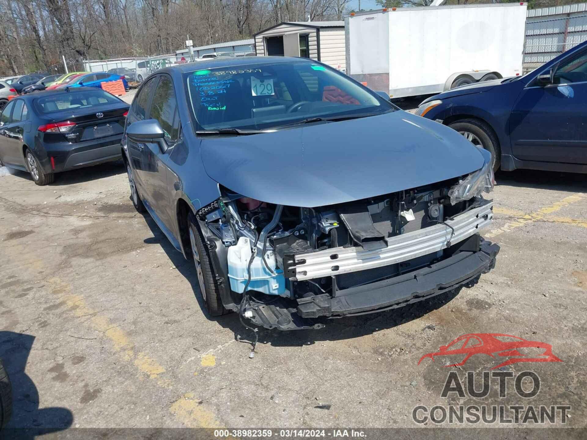 TOYOTA COROLLA 2020 - JTDEPRAE0LJ100484