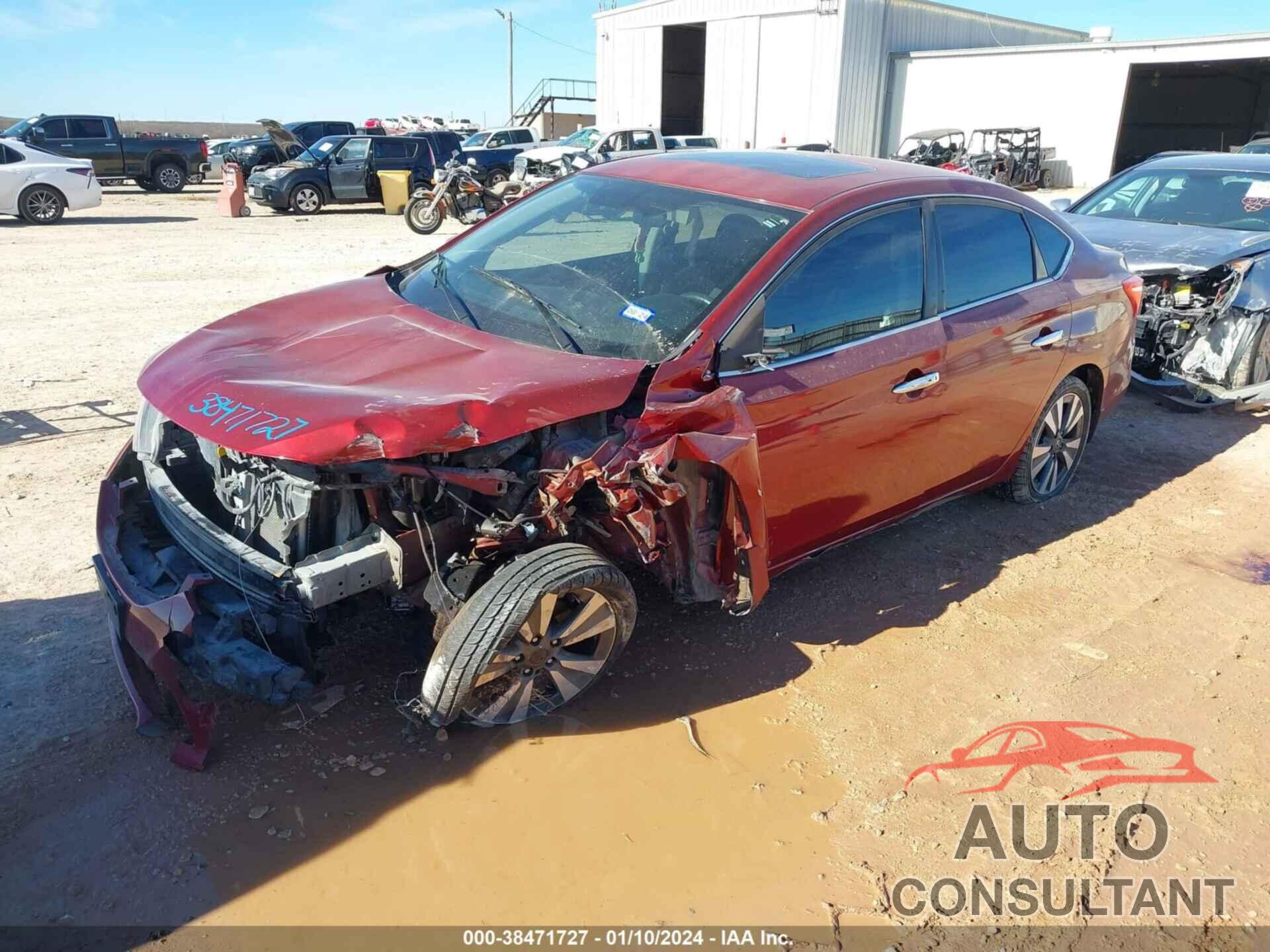 NISSAN SENTRA 2019 - 3N1AB7AP8KY206715