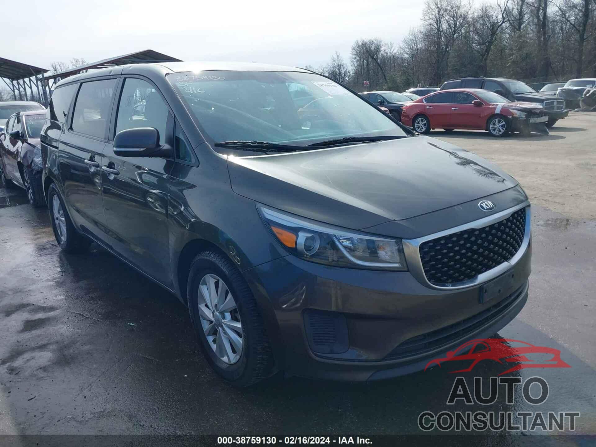 KIA SEDONA 2017 - KNDMB5C19H6228844