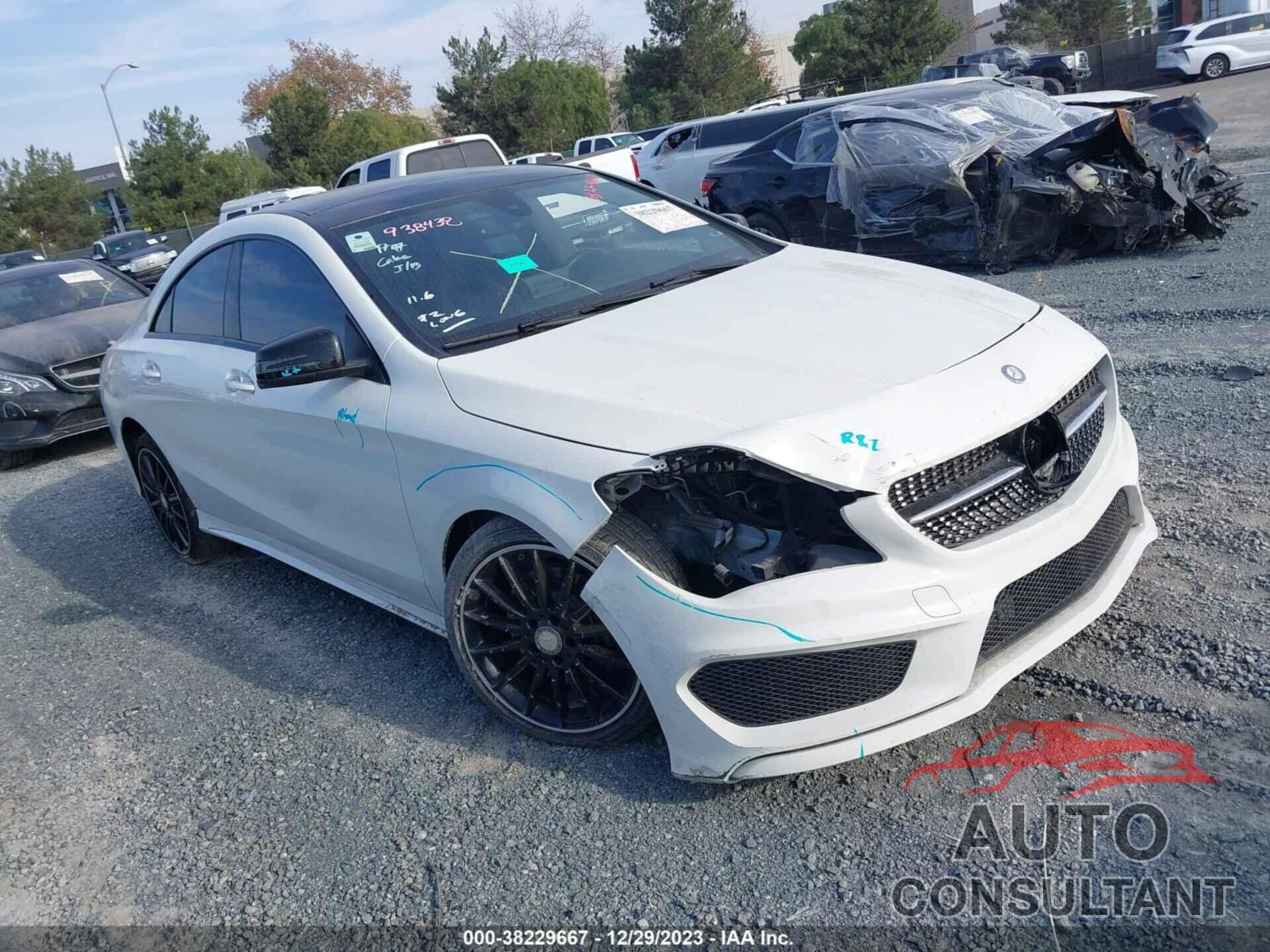 MERCEDES-BENZ CLA 250 2016 - WDDSJ4EB1GN387569