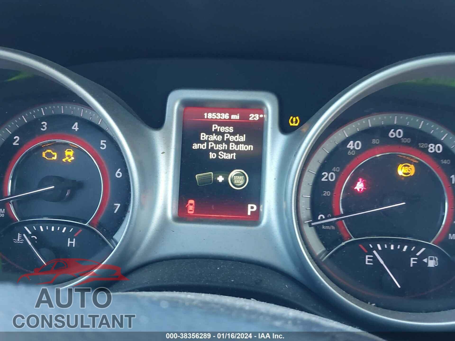 DODGE JOURNEY 2017 - 3C4PDCAB0HT554822