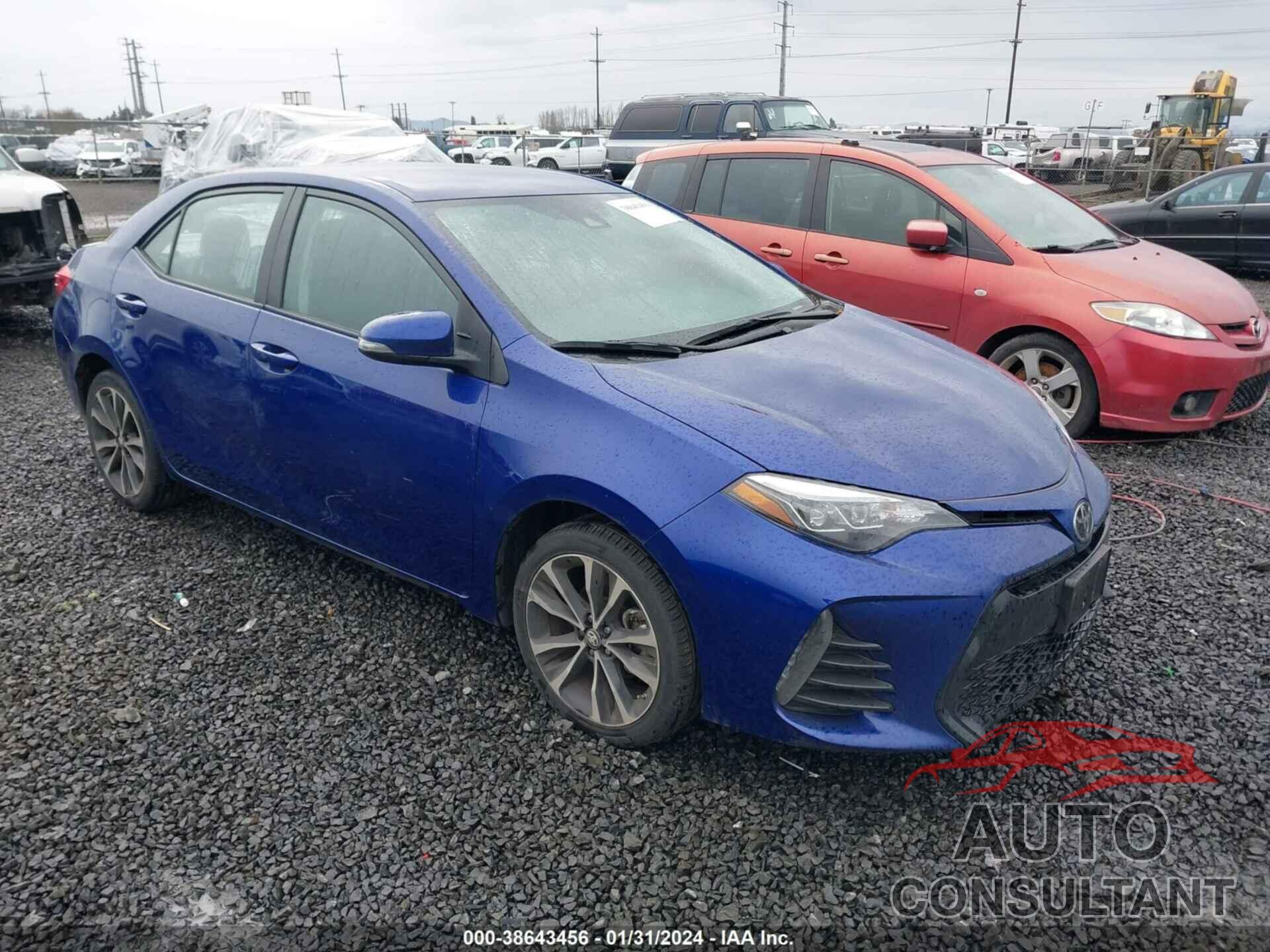 TOYOTA COROLLA 2019 - 2T1BURHE3KC201949