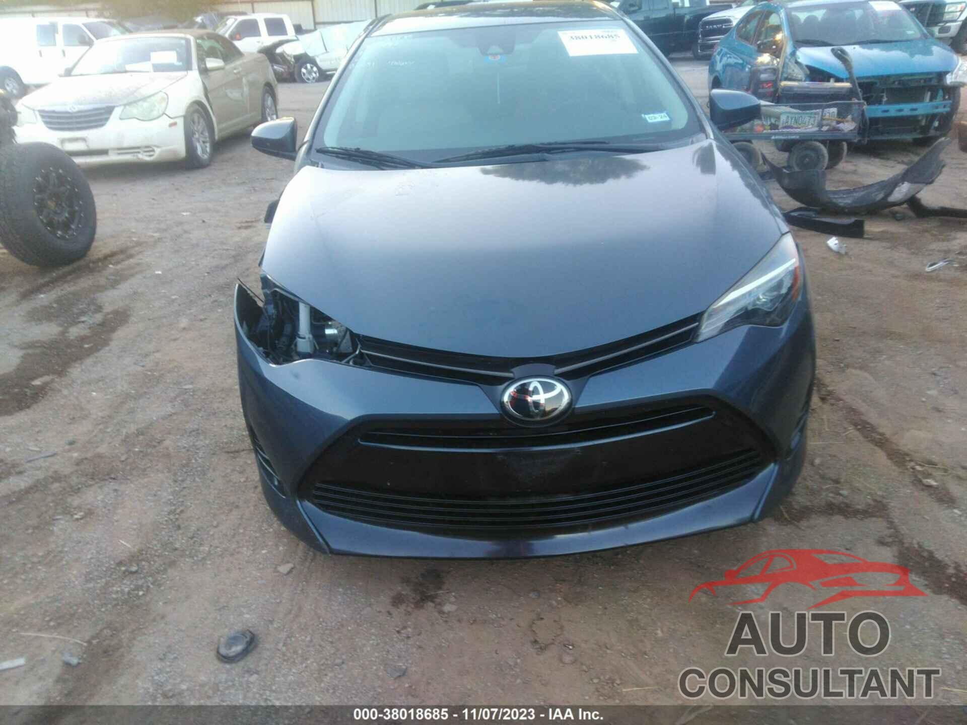 TOYOTA COROLLA 2017 - 2T1BURHE3HC750723