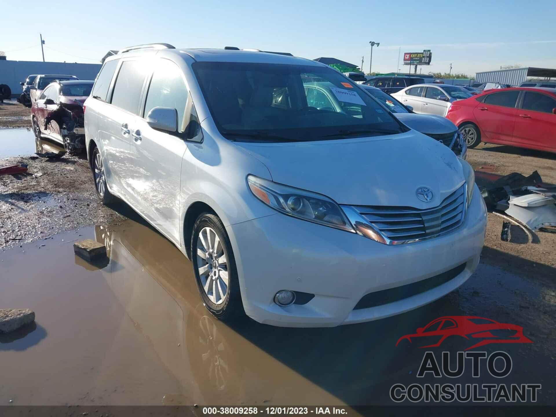 TOYOTA SIENNA 2016 - 5TDYK3DCXGS737975