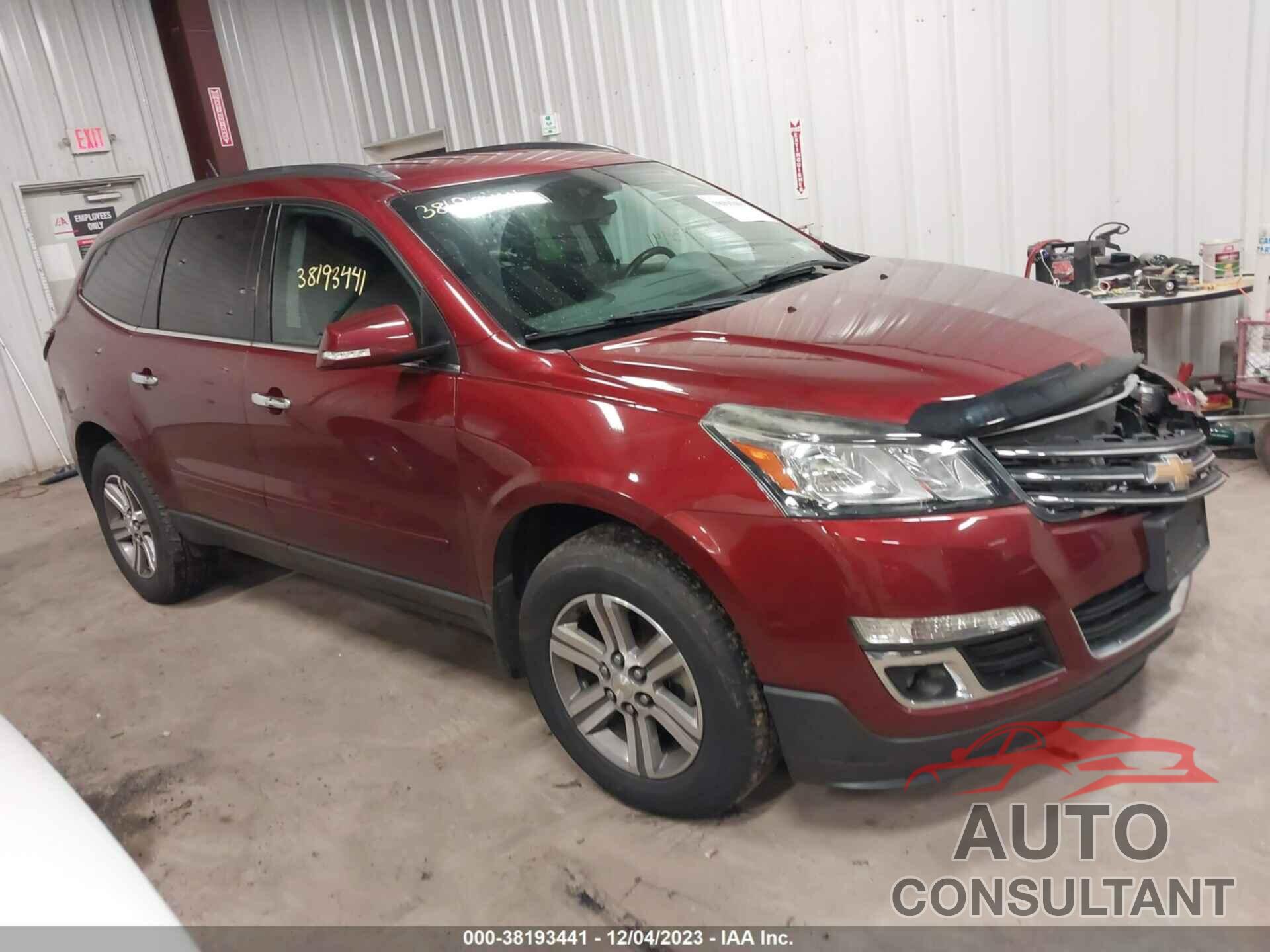 CHEVROLET TRAVERSE 2017 - 1GNKRGKD6HJ203785