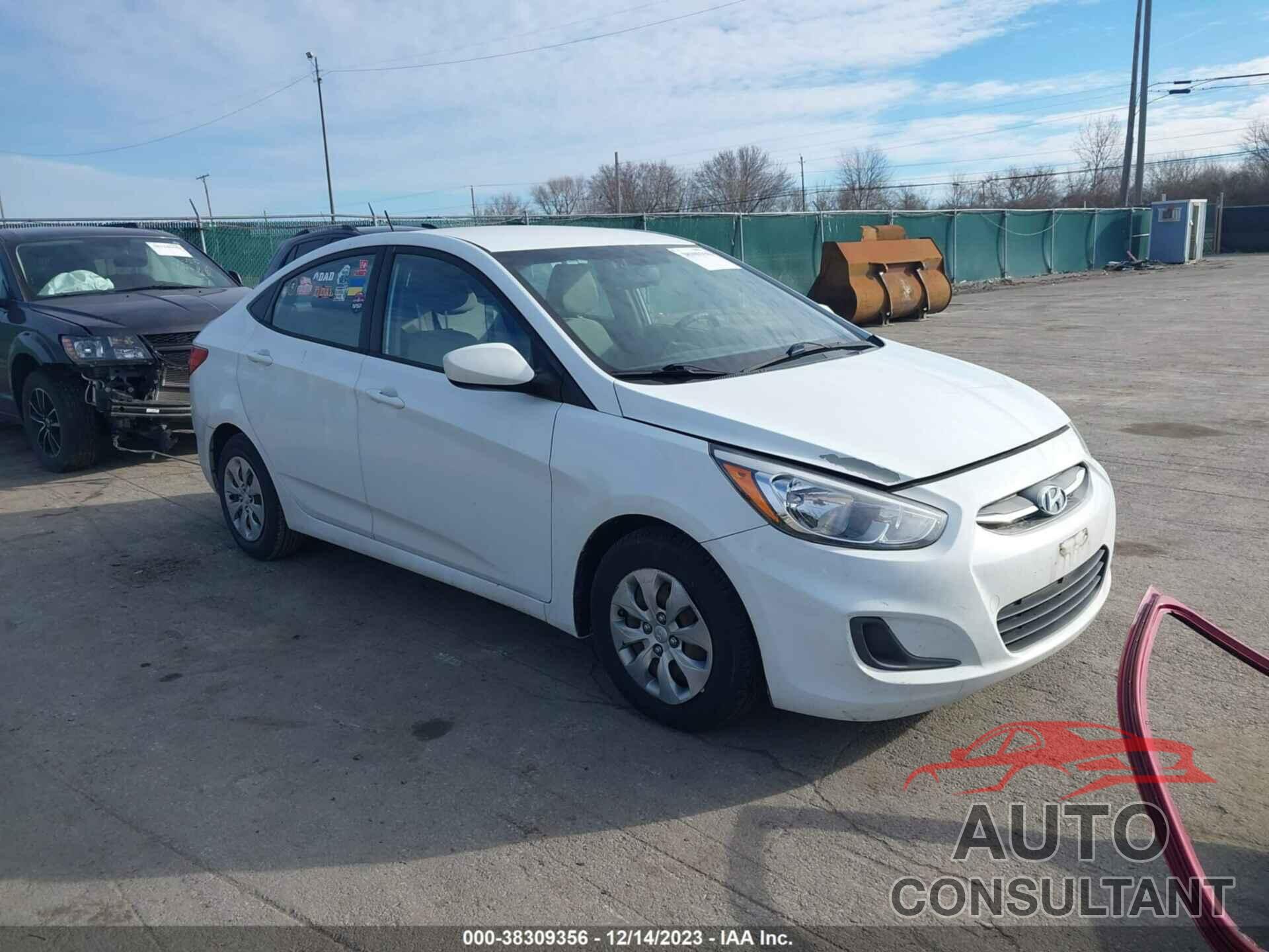 HYUNDAI ACCENT 2016 - KMHCT4AE4GU142209