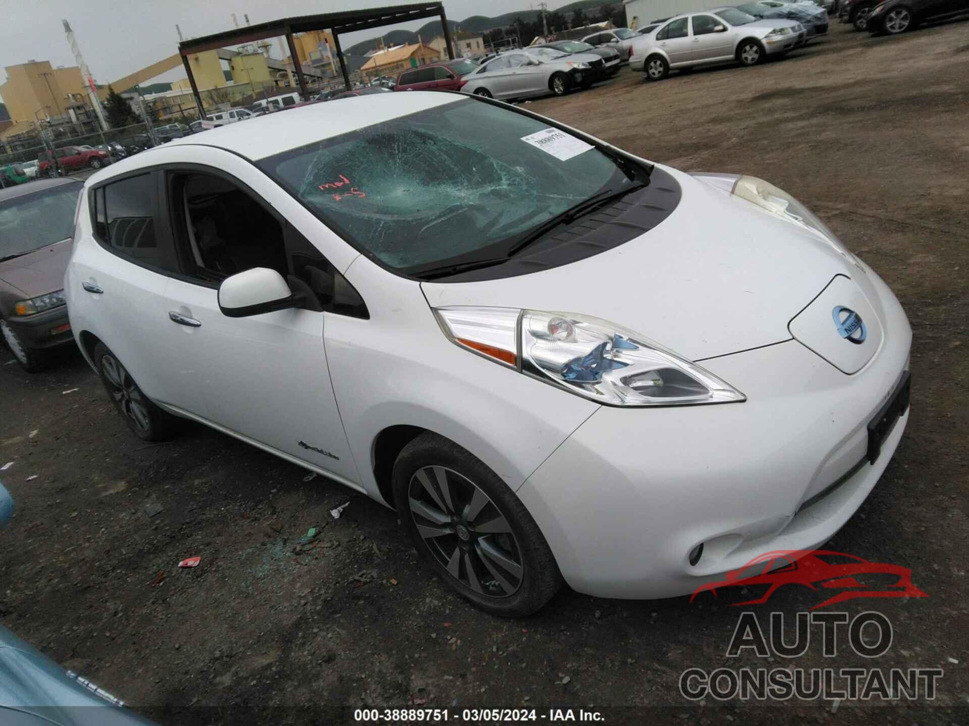 NISSAN LEAF 2015 - 1N4AZ0CP7FC324255