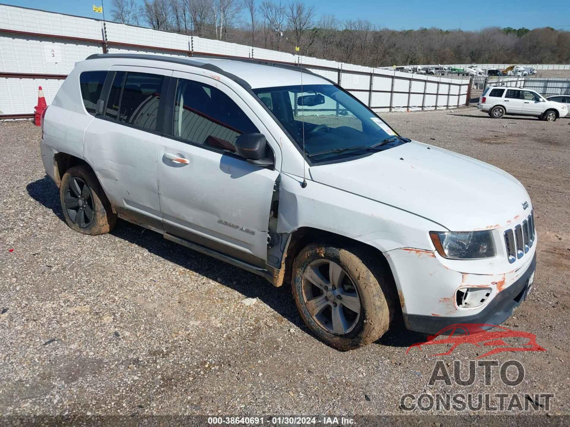 JEEP COMPASS 2017 - 1C4NJDBB7HD143301