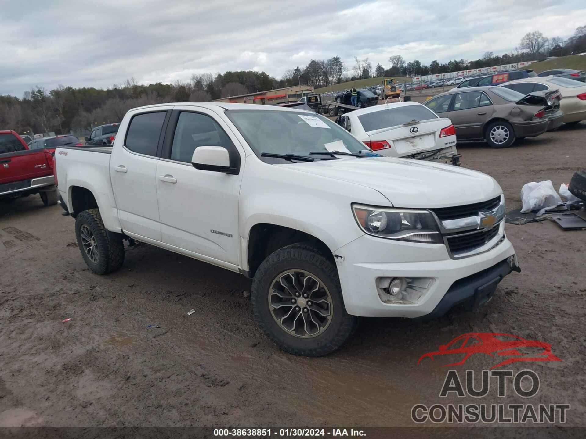 CHEVROLET COLORADO 2017 - 1GCGTBENXH1227532