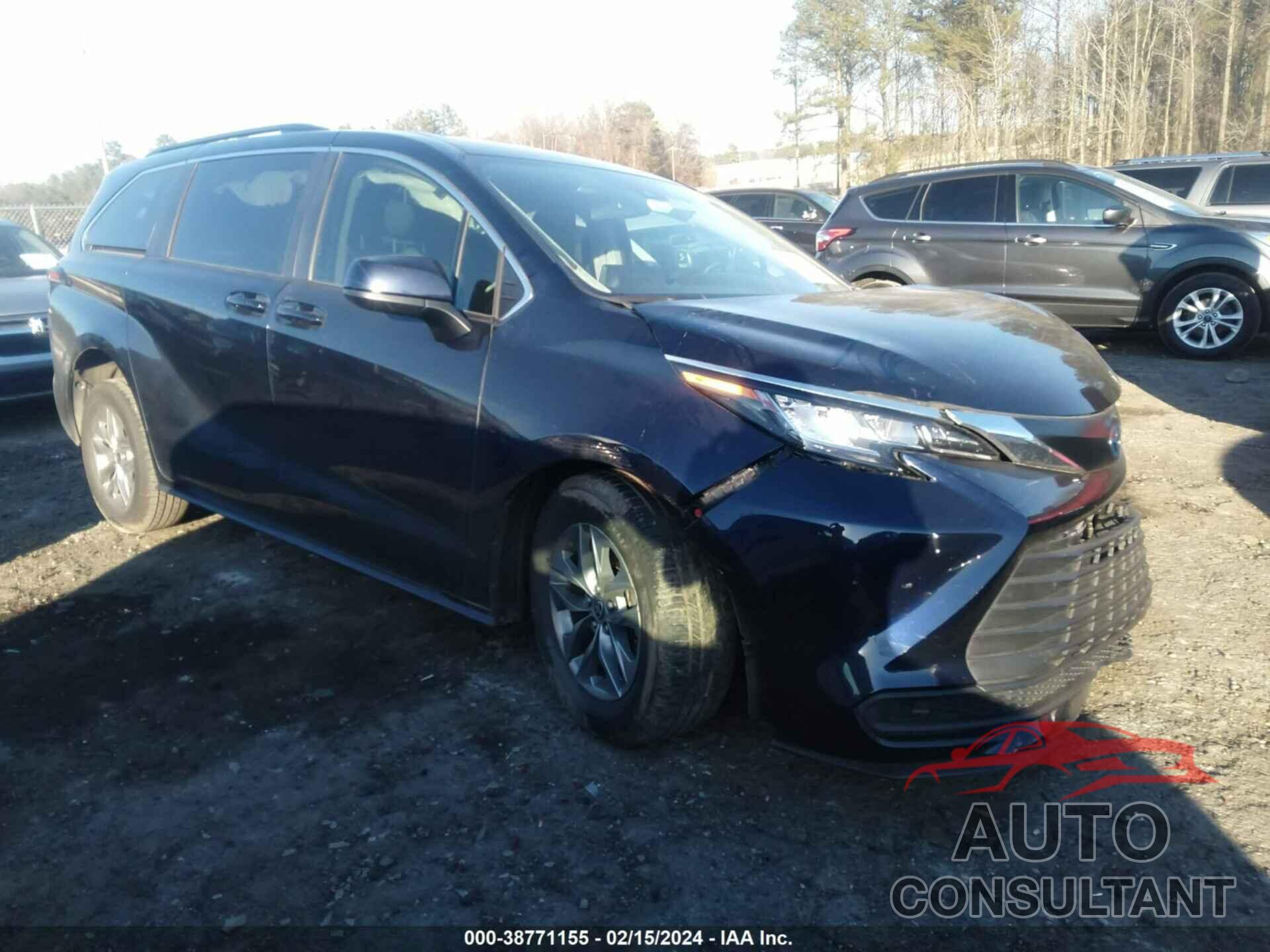 TOYOTA SIENNA 2022 - 5TDKRKEC9NS130604