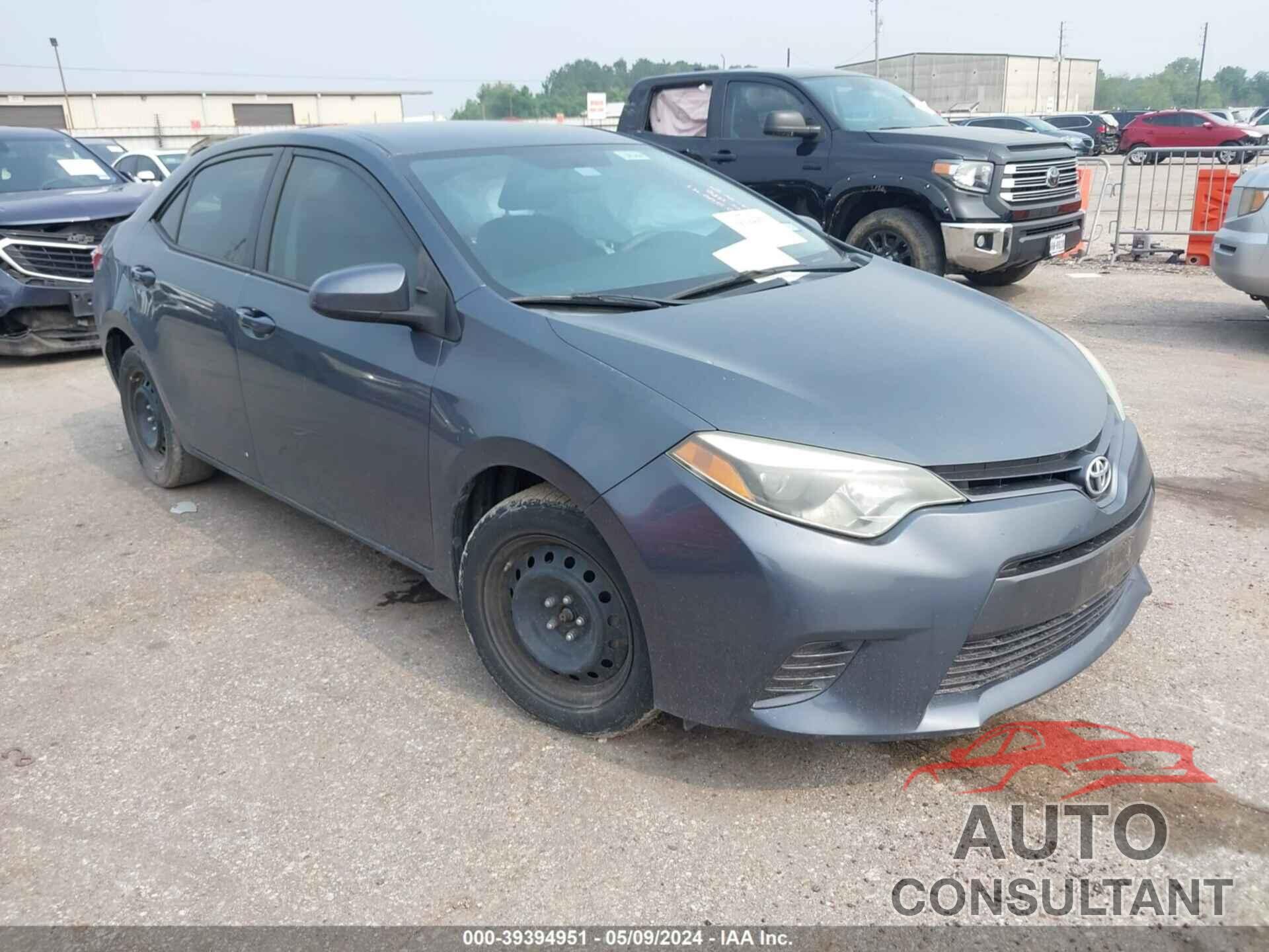 TOYOTA COROLLA 2016 - 5YFBURHE9GP420079