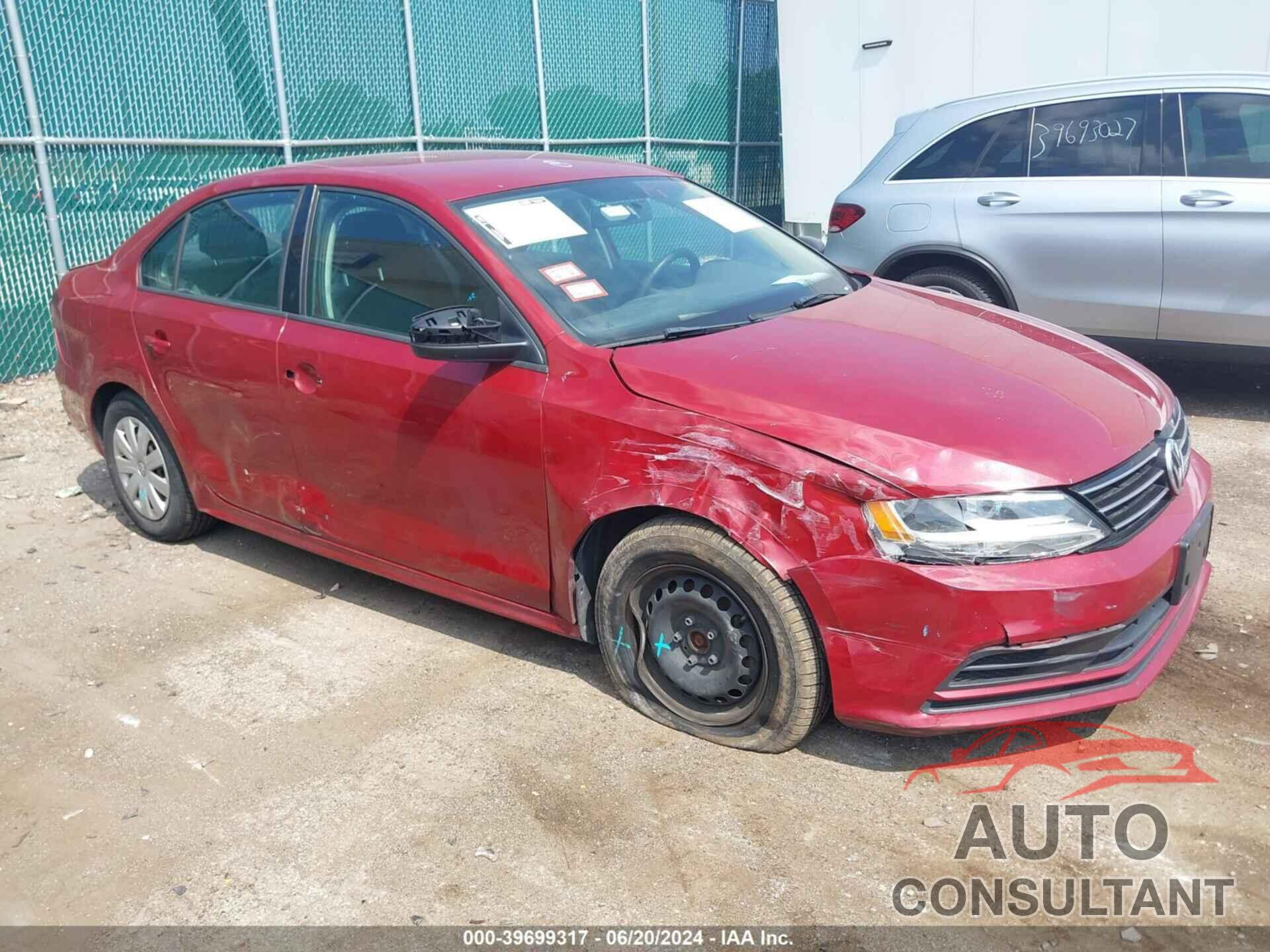 VOLKSWAGEN JETTA 2016 - 3VW267AJ9GM351680