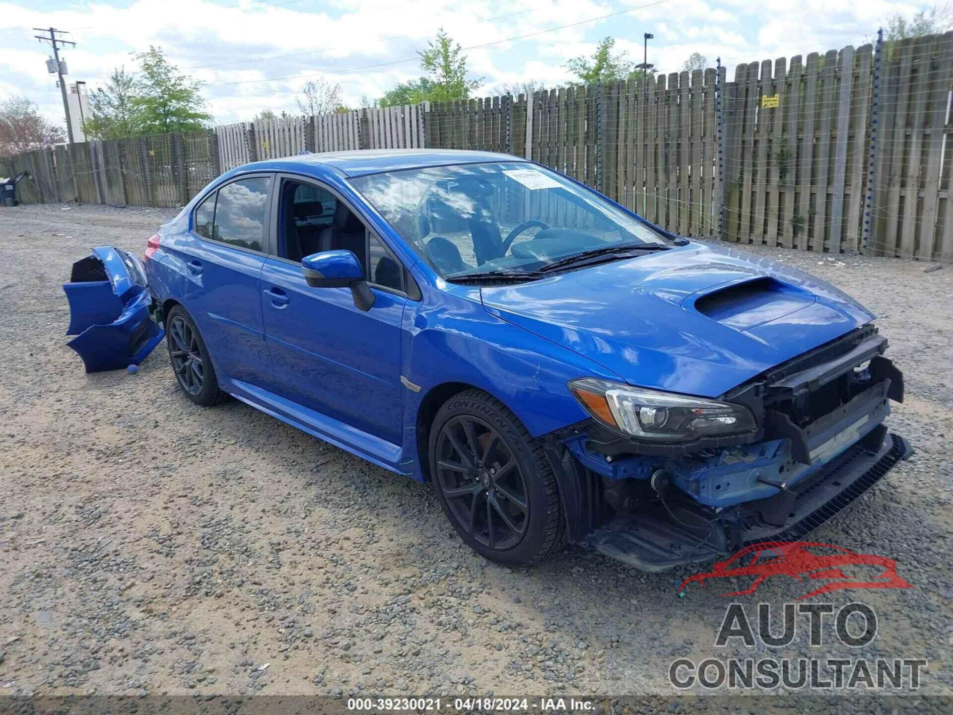 SUBARU WRX 2018 - JF1VA1H69J9810540