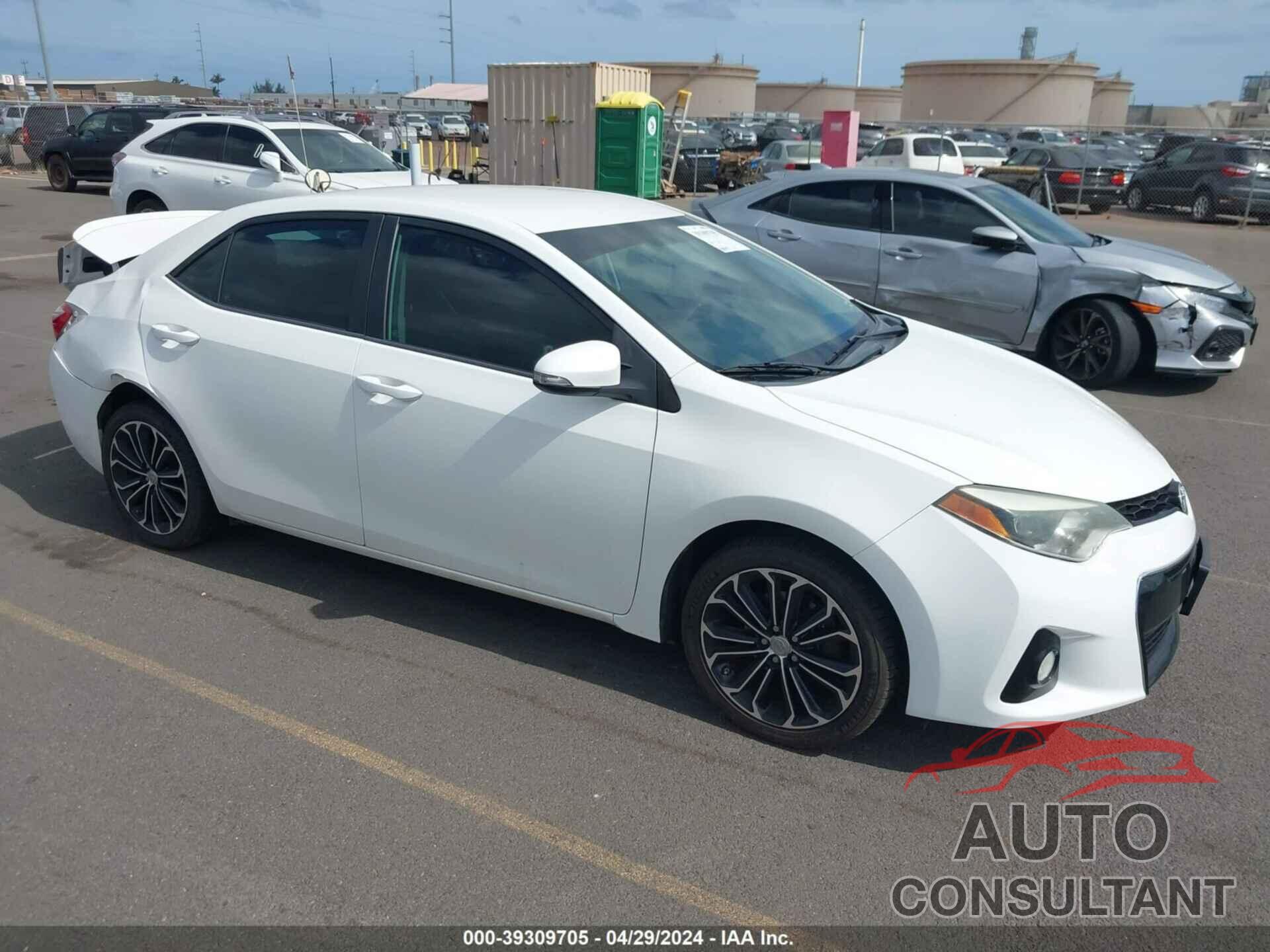 TOYOTA COROLLA 2016 - 5YFBURHE9GP427422