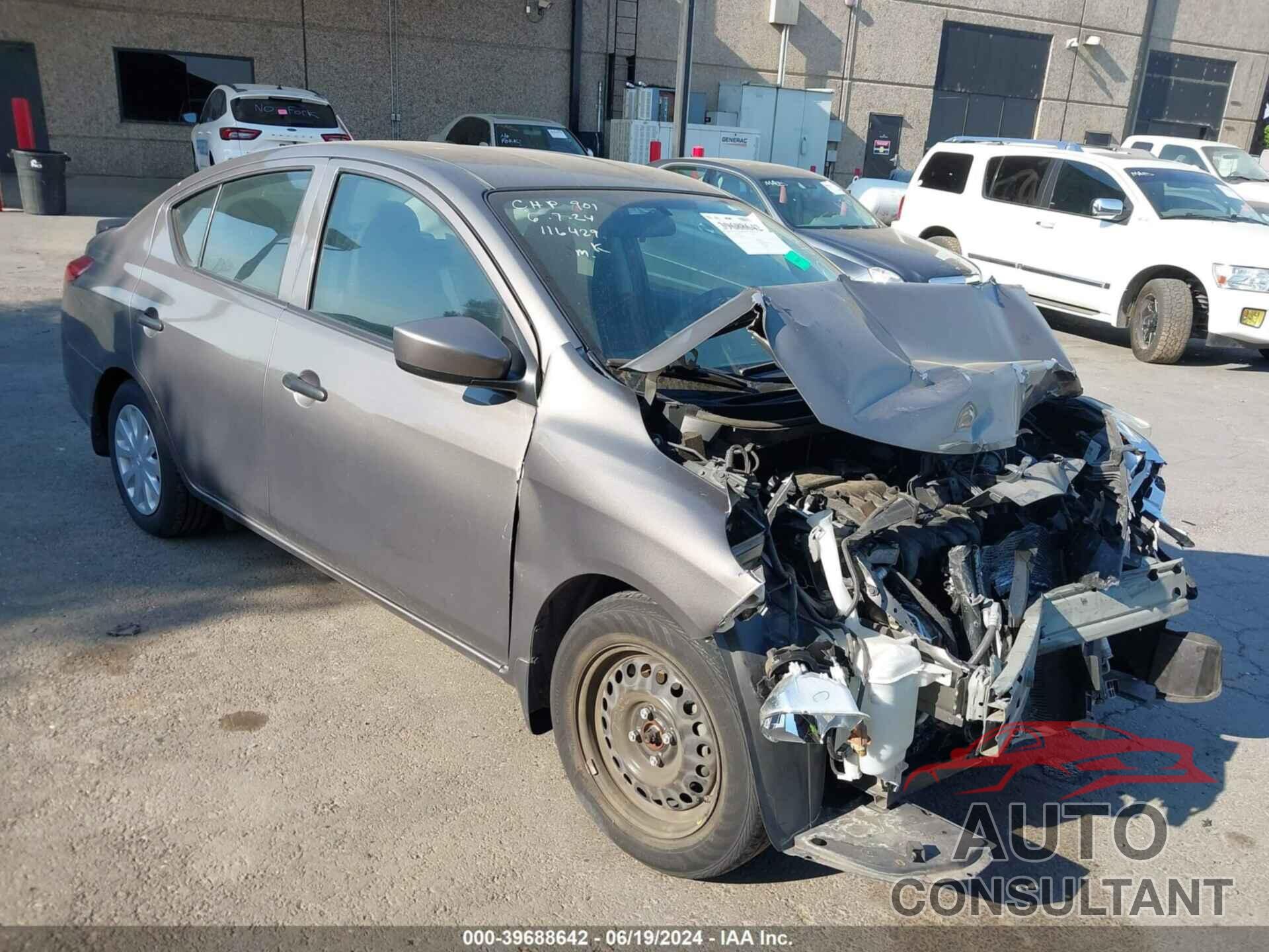 NISSAN VERSA 2016 - 3N1CN7AP5GL843288