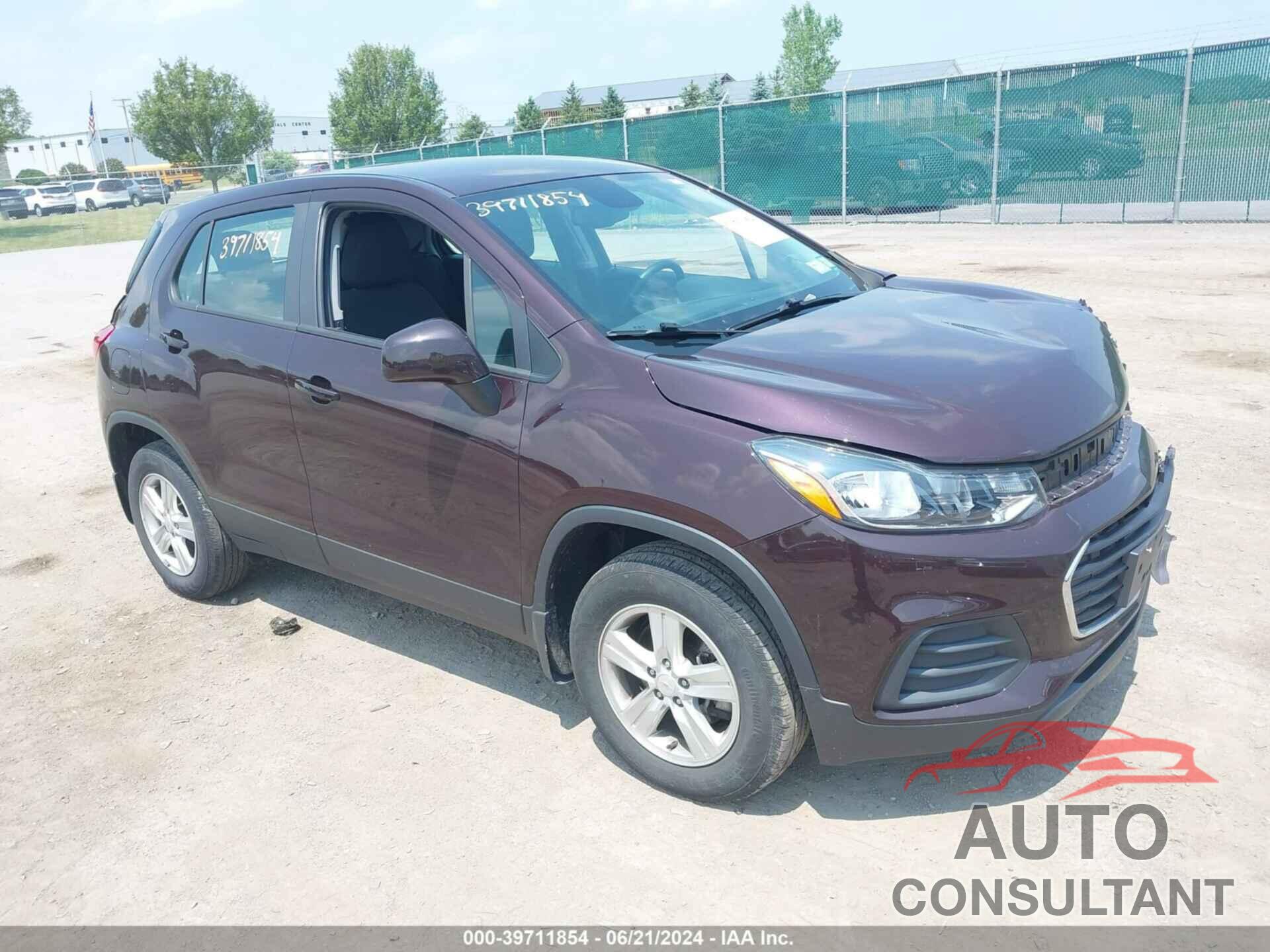 CHEVROLET TRAX 2021 - KL7CJNSB9MB345444